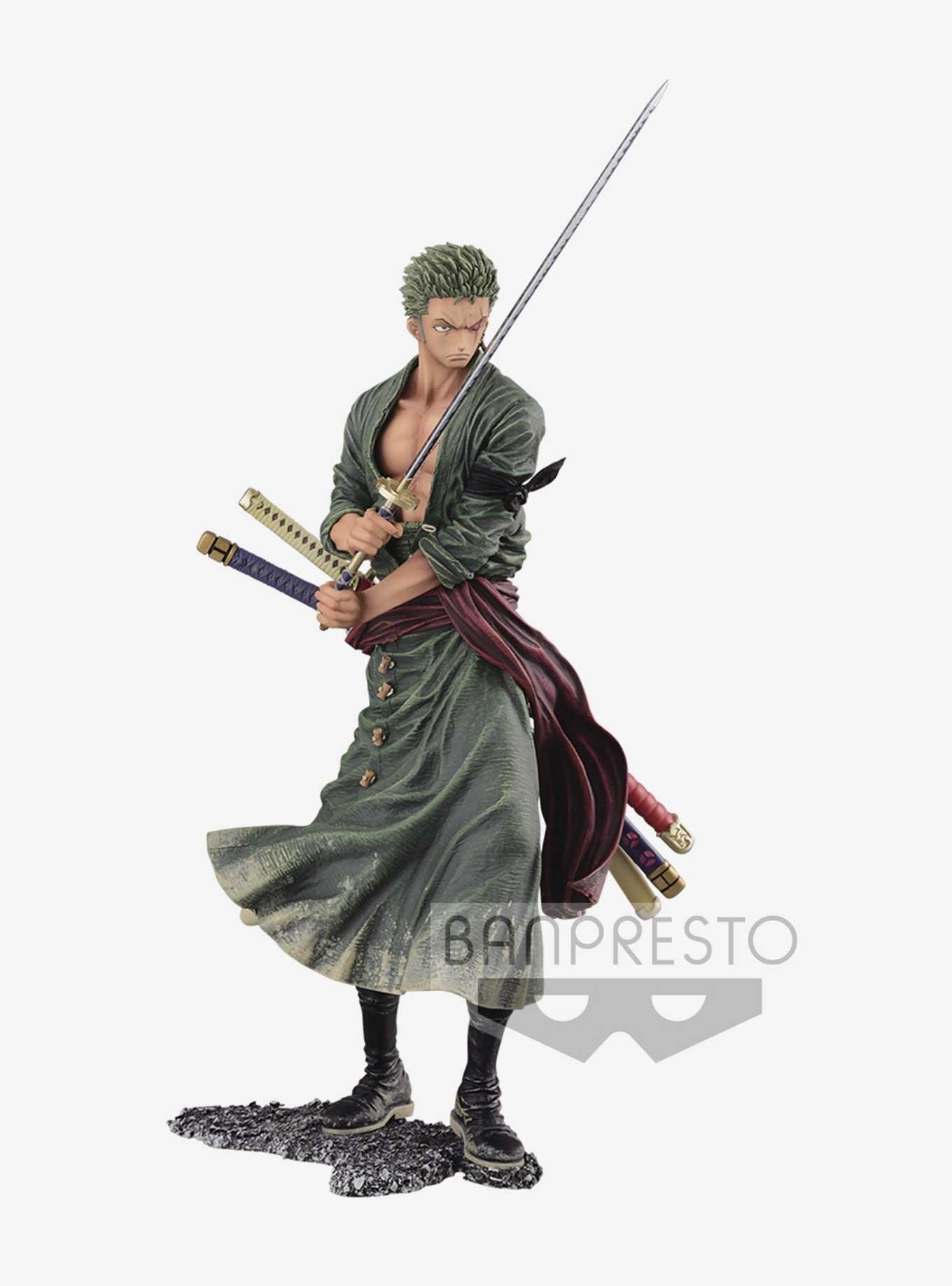 Banpresto One Piece Creator X Creator Roronoa Zoro Figure, , hi-res