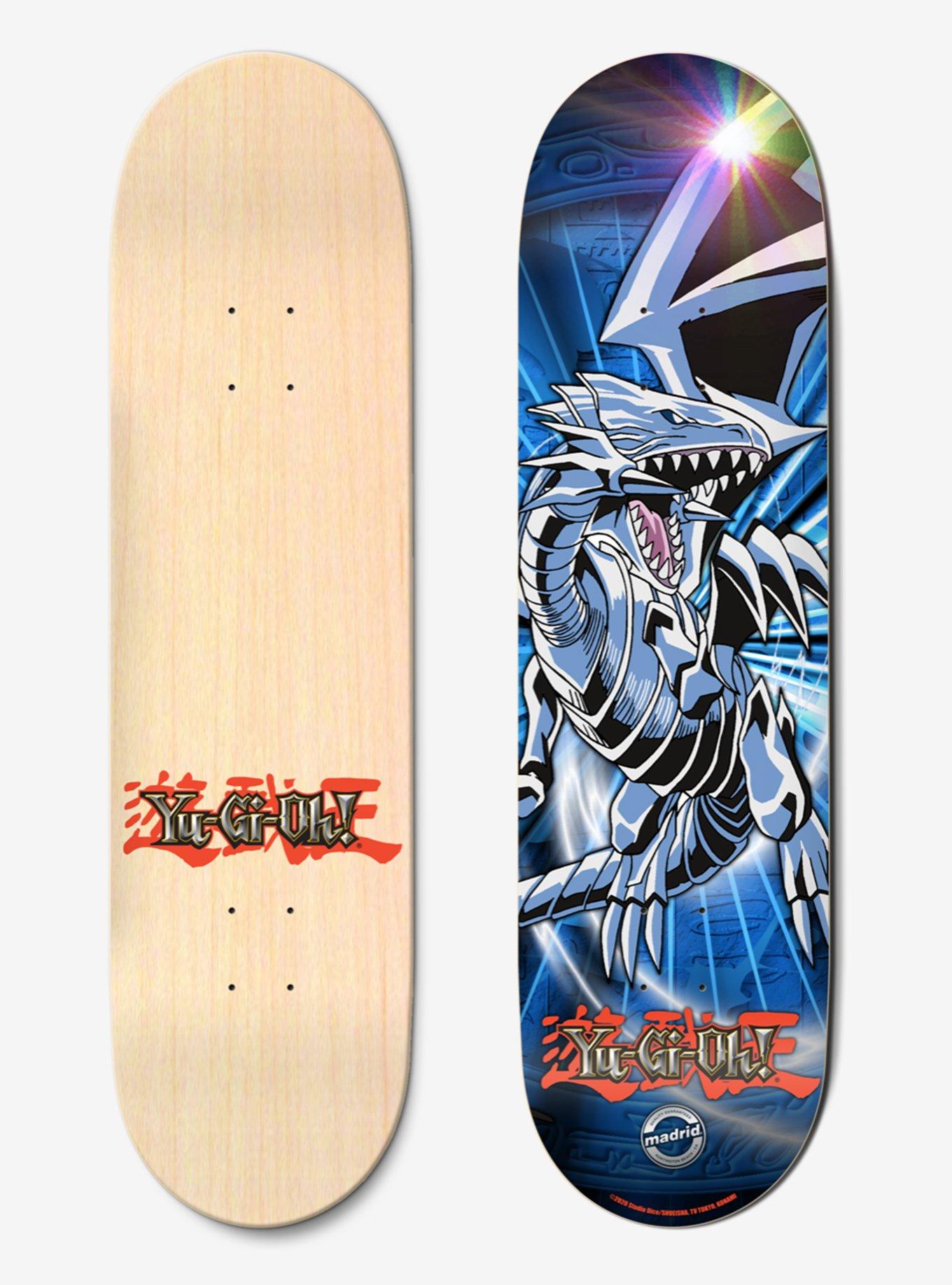 Madrid Yu-Gi-Oh! Blue-Eyes White Dragon Skateboard Deck, , hi-res