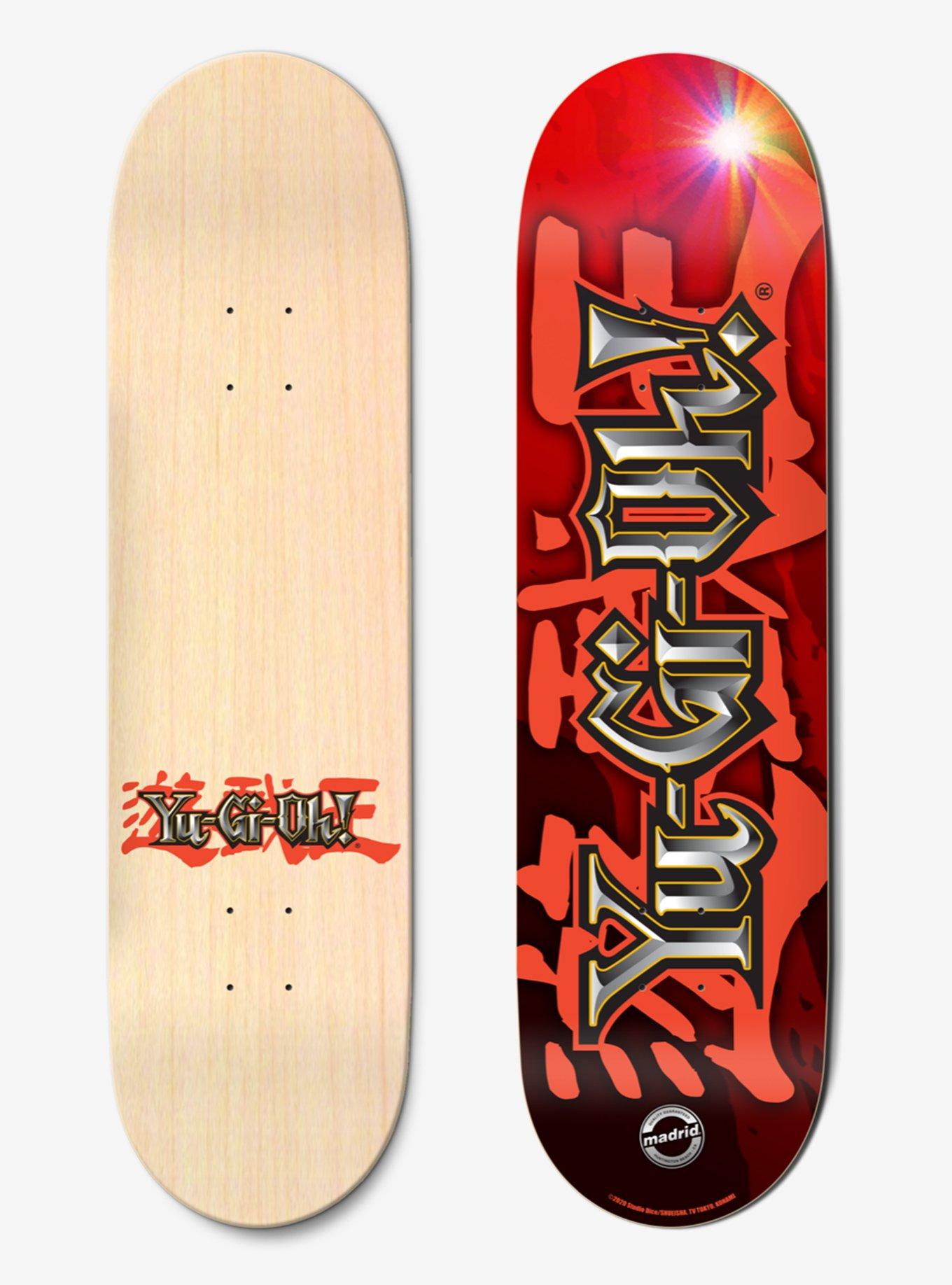 Madrid Yu-Gi-Oh! Logo Skateboard Deck, , hi-res