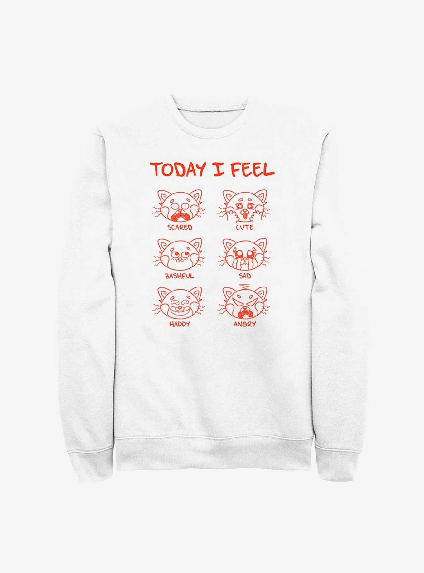 Disney Pixar Turning Red I Feel Sweatshirt, , hi-res