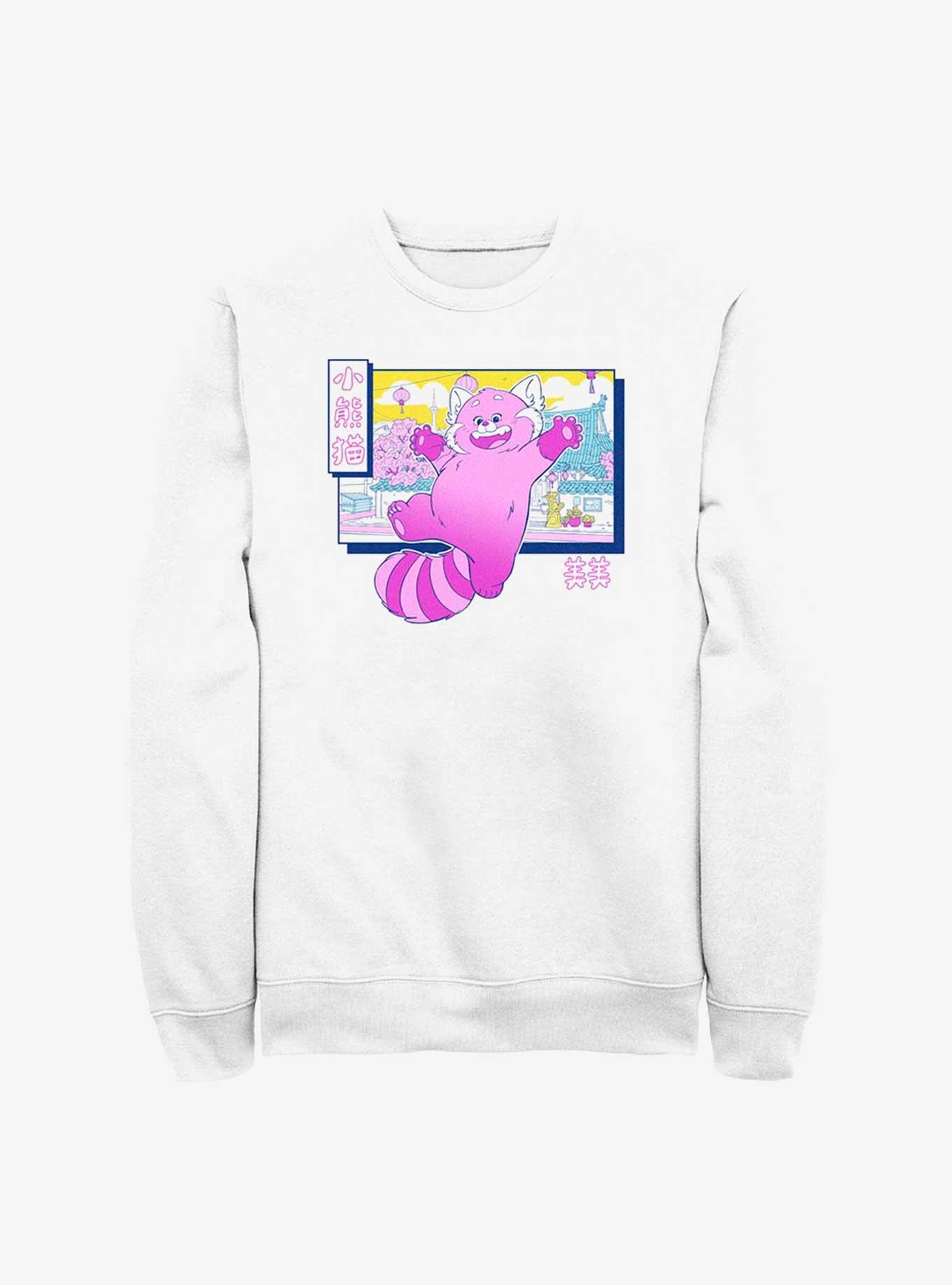 Disney Pixar Turning Red Panda Pose Sweatshirt, , hi-res