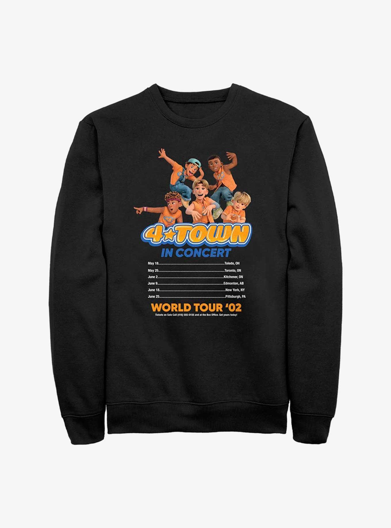 Disney Pixar Turning Red 4Town Concert Listing Sweatshirt, , hi-res