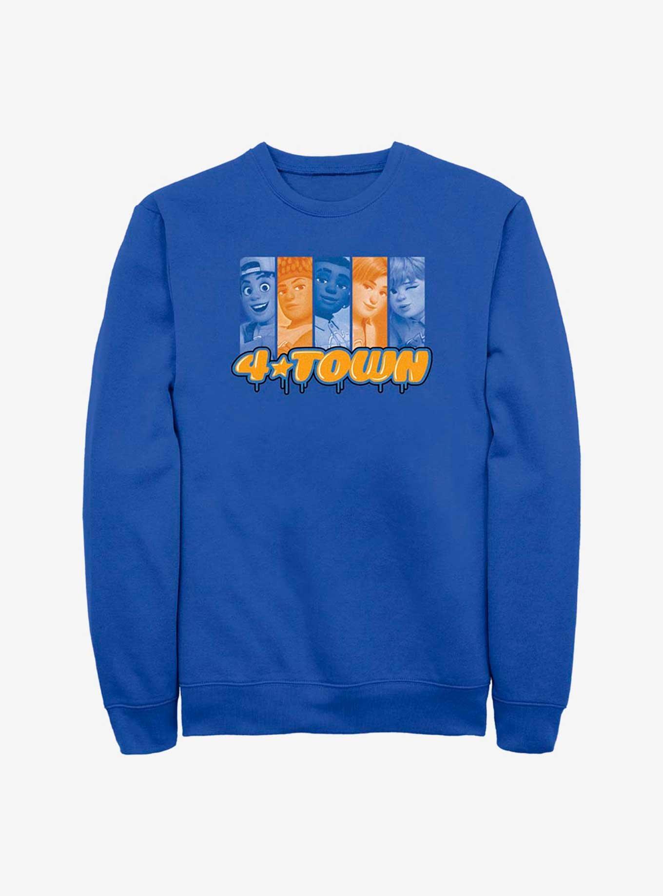 Disney Pixar Turning Red 4Town Drip Logo Sweatshirt, , hi-res