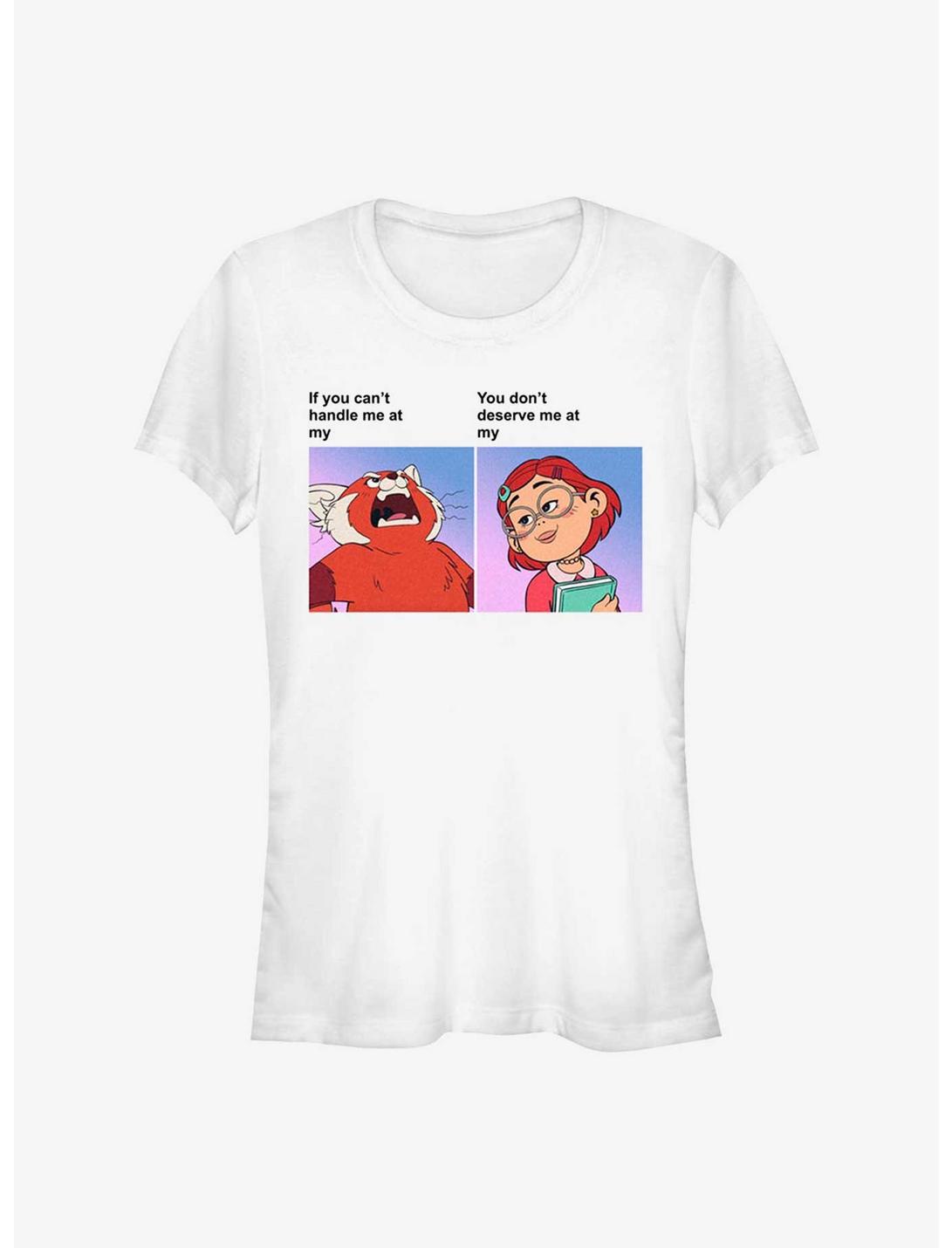 Disney Pixar Turning Red Cant Handle Me Girls T-Shirt, WHITE, hi-res