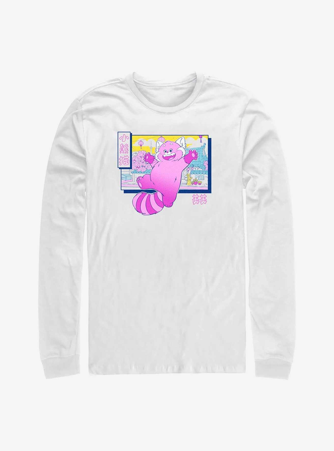 Disney Pixar Turning Red Panda Pose Long Sleeve T-Shirt