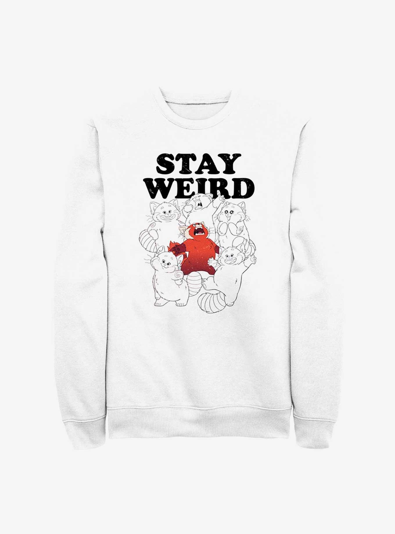 Disney Pixar Turning Red Stay Weird Sweatshirt, , hi-res