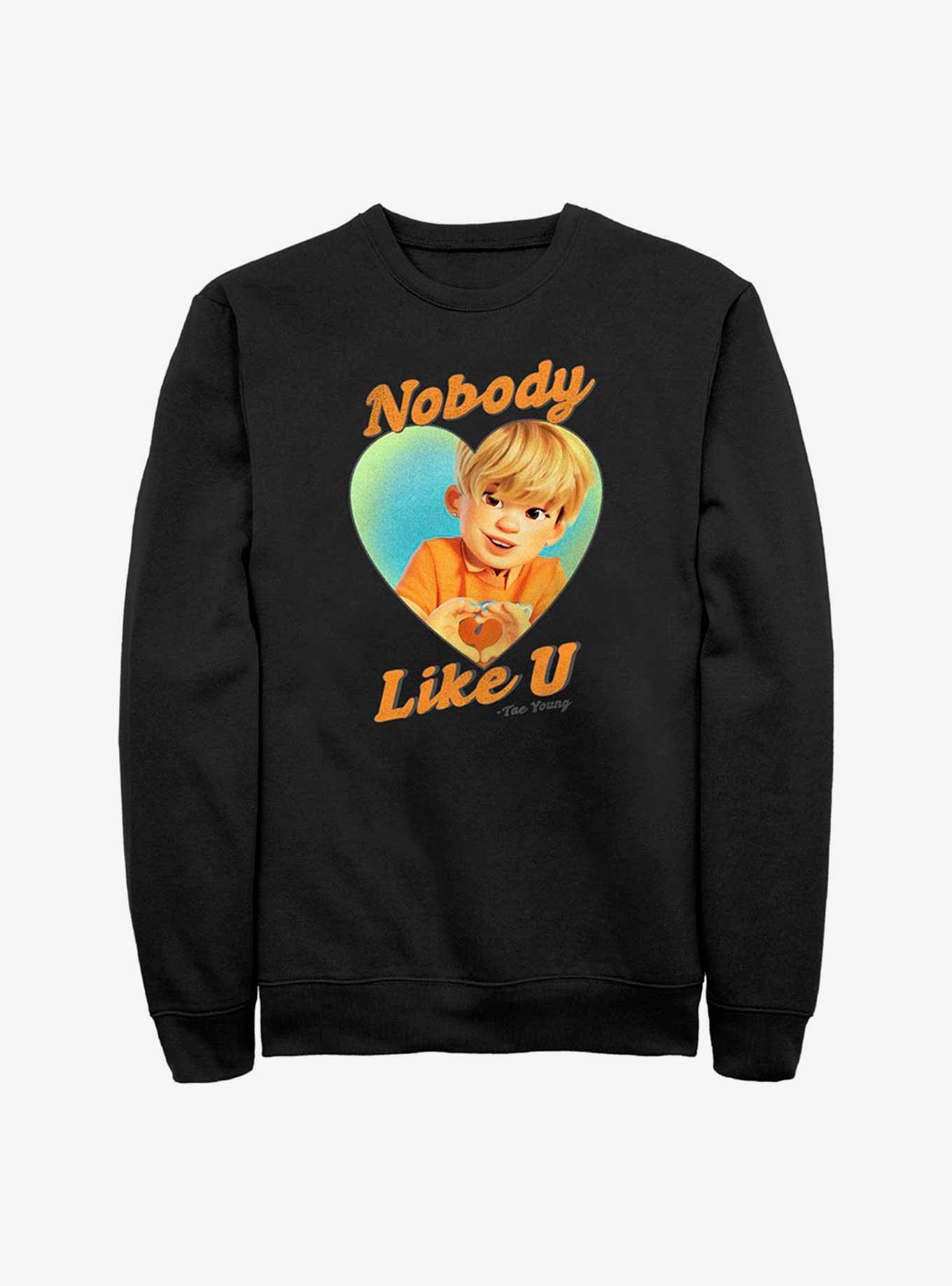 Disney Pixar Turning Red Tae Young Sweatshirt, BLACK, hi-res