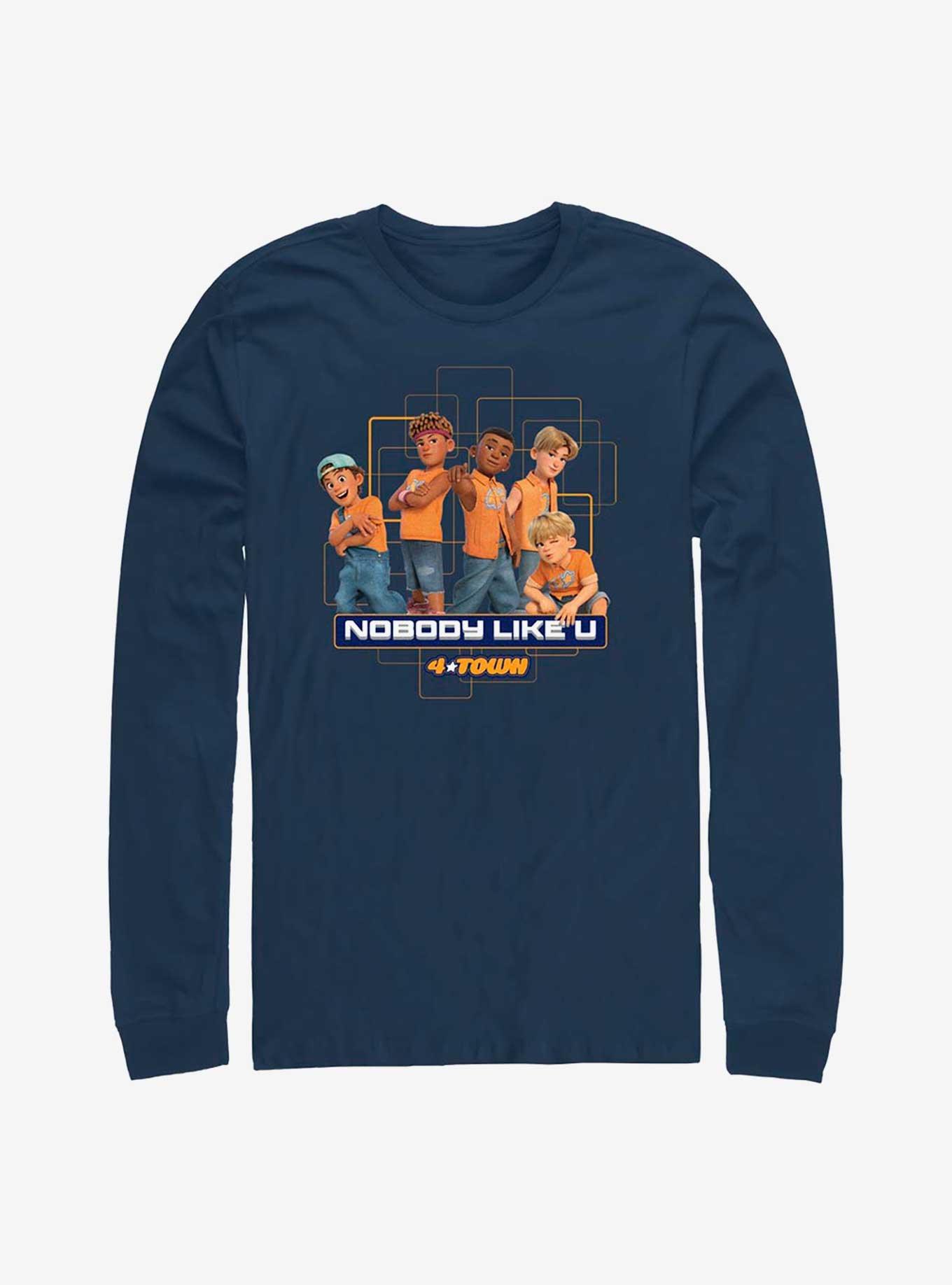 Disney Pixar Turning Red 4Town Nobody Like U Long Sleeve T-Shirt, NAVY, hi-res