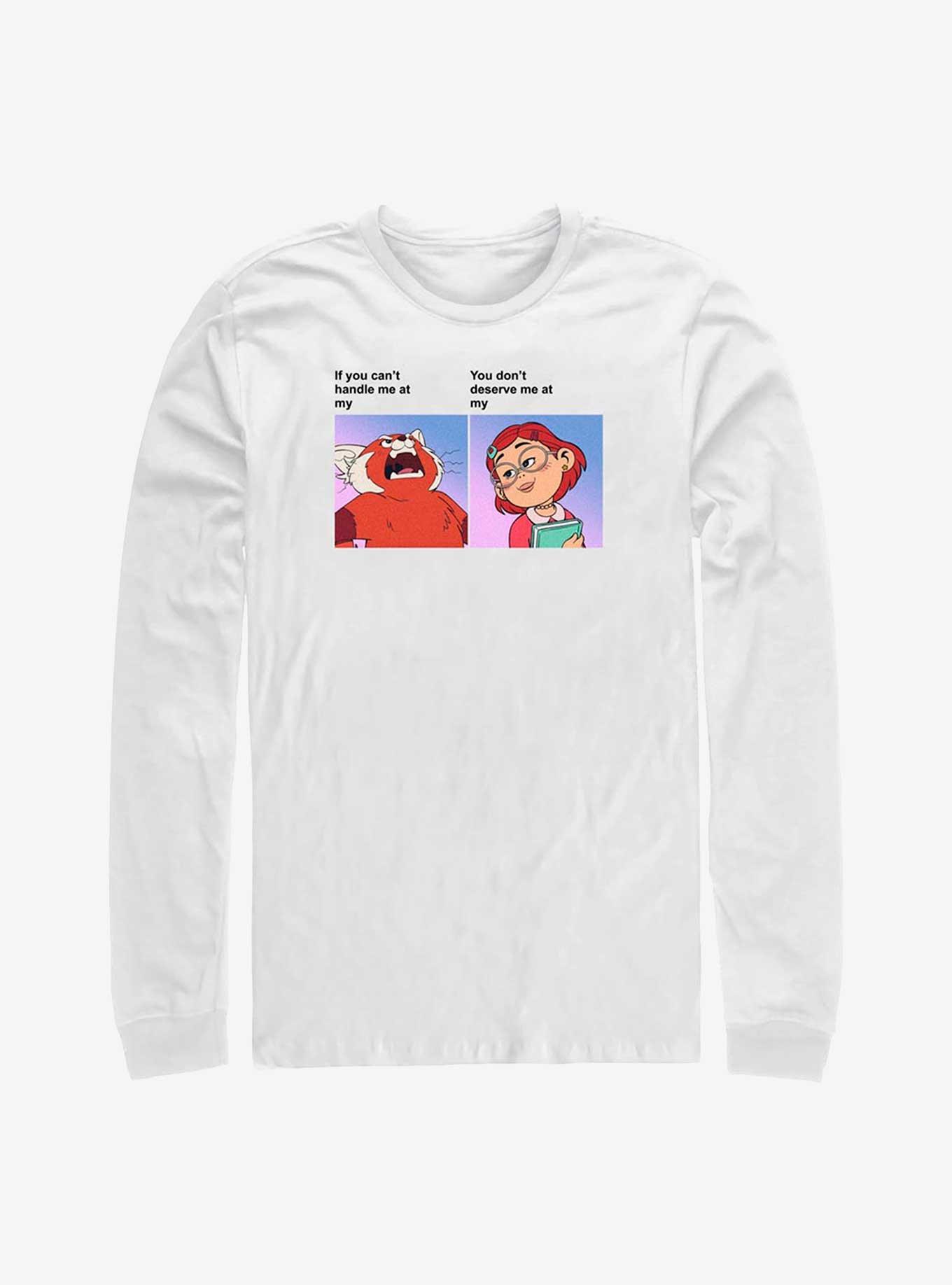 Disney Pixar Turning Red Can't Handle Me T-Shirt, WHITE, hi-res