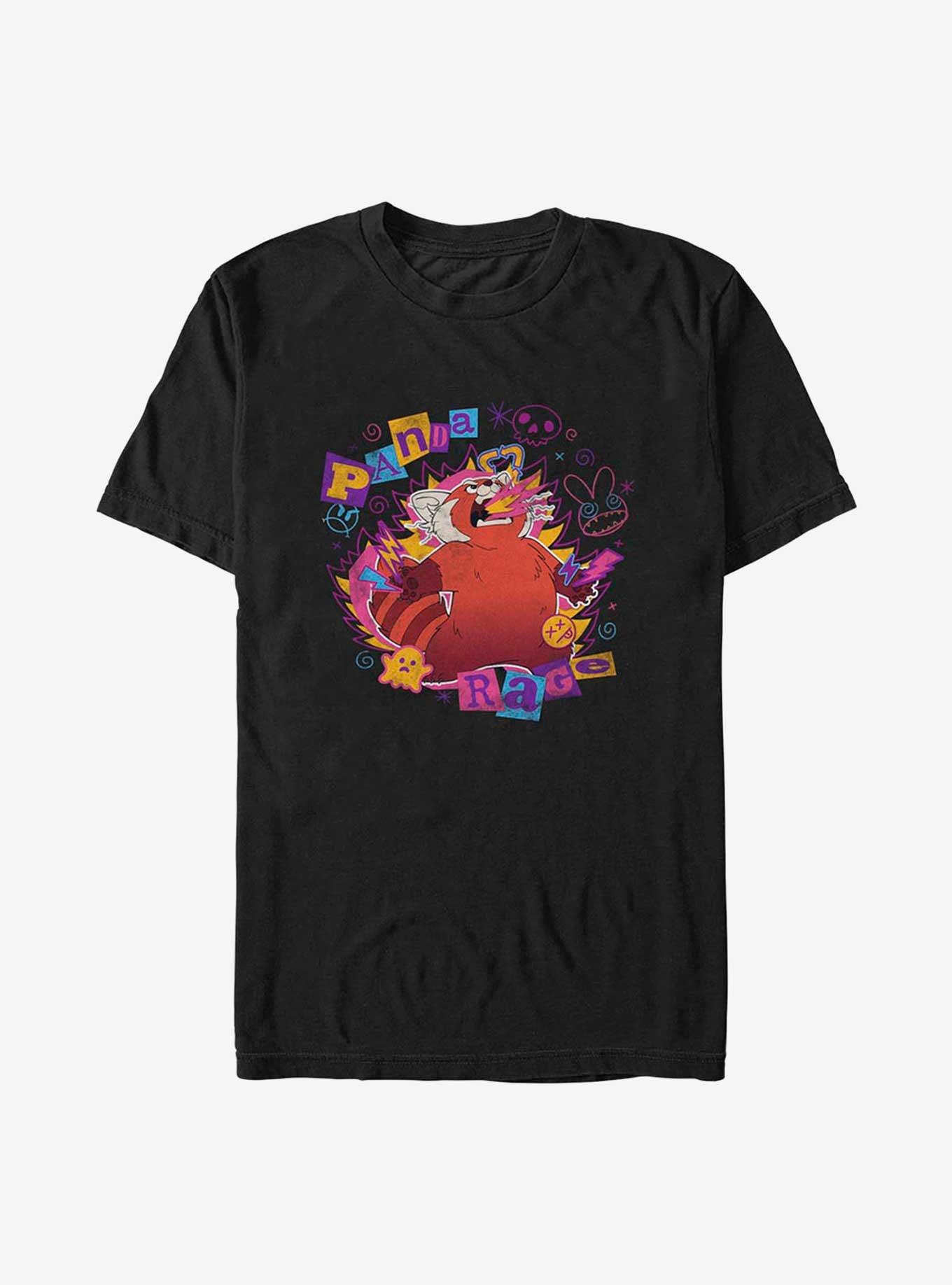 Disney Pixar Turning Red Panda Rage T-Shirt, BLACK, hi-res