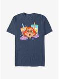 Disney Pixar Turning Red Loves Boba T-Shirt, NAVY HTR, hi-res