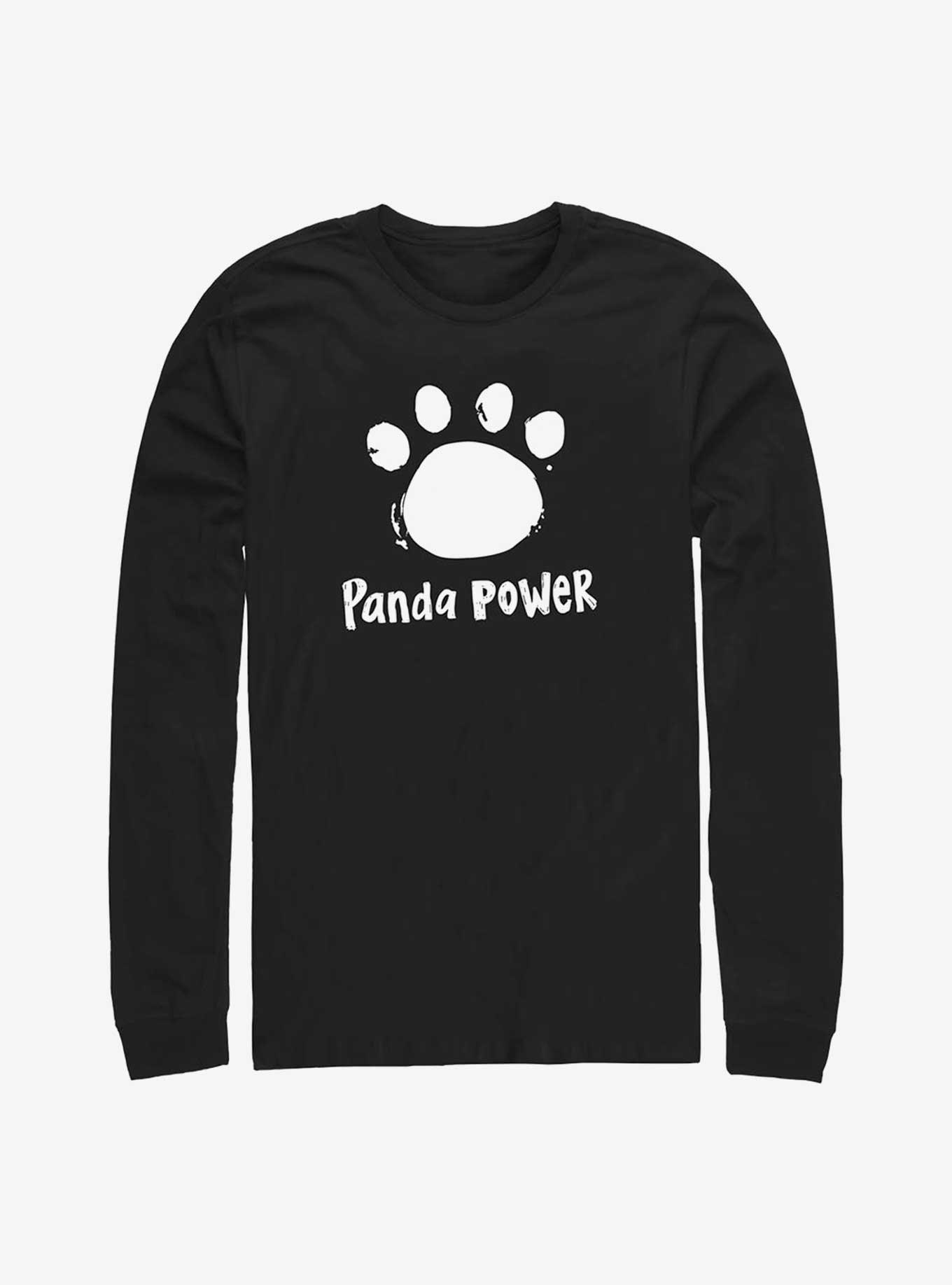 Disney Pixar Turning Red Panda Power Long Sleeve T-Shirt, BLACK, hi-res