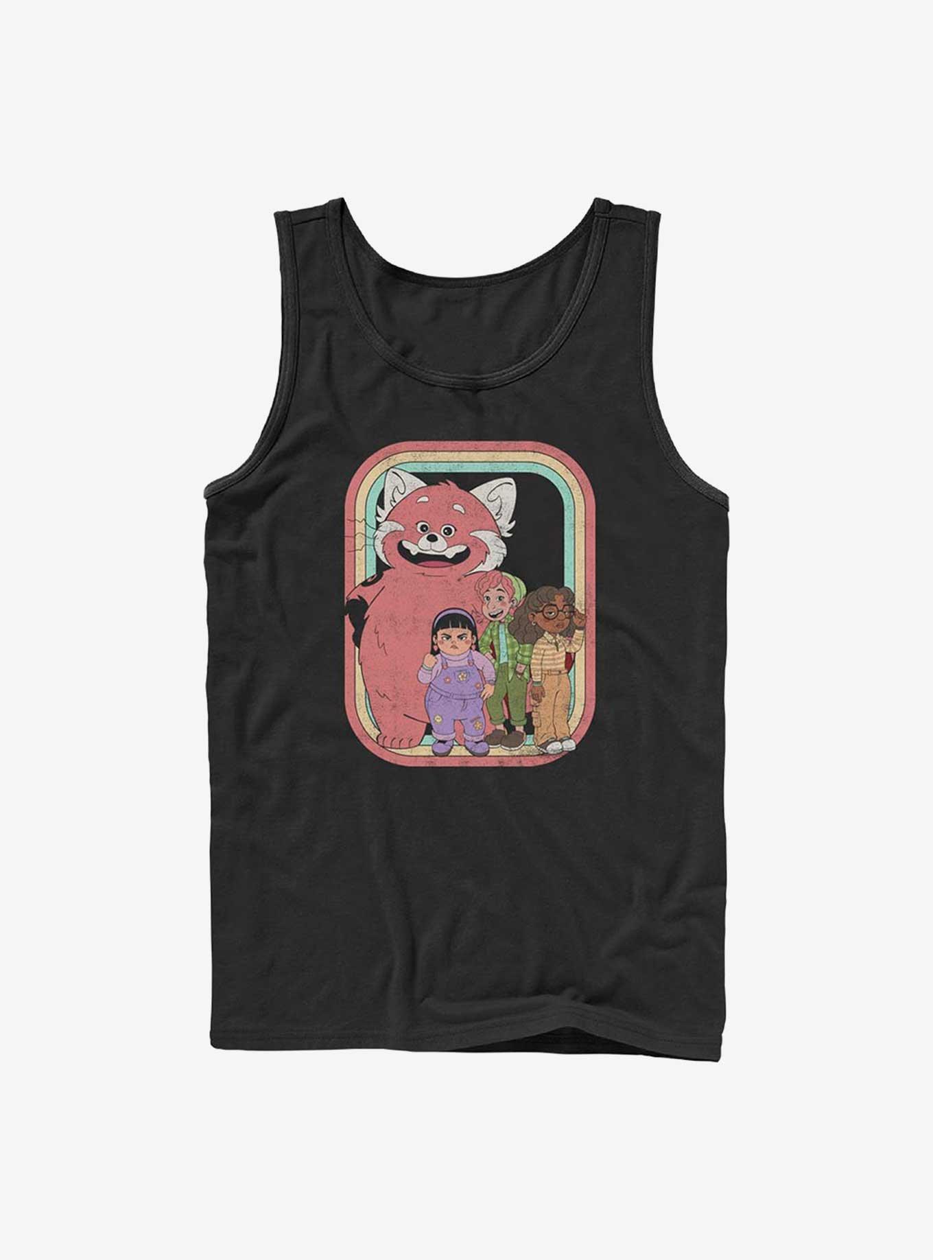 Disney Pixar Turning Red Panda Squad Tank, BLACK, hi-res