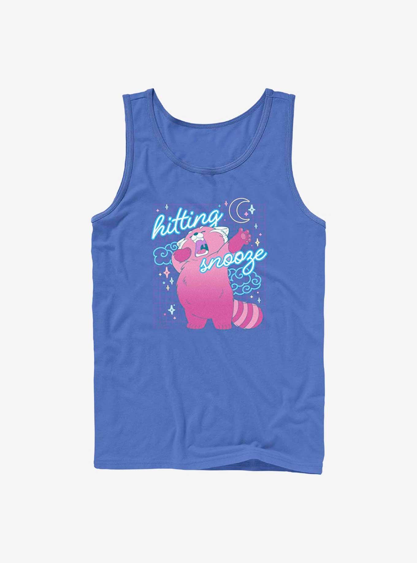 Disney Pixar Turning Red Snooze Tank, ROYAL, hi-res