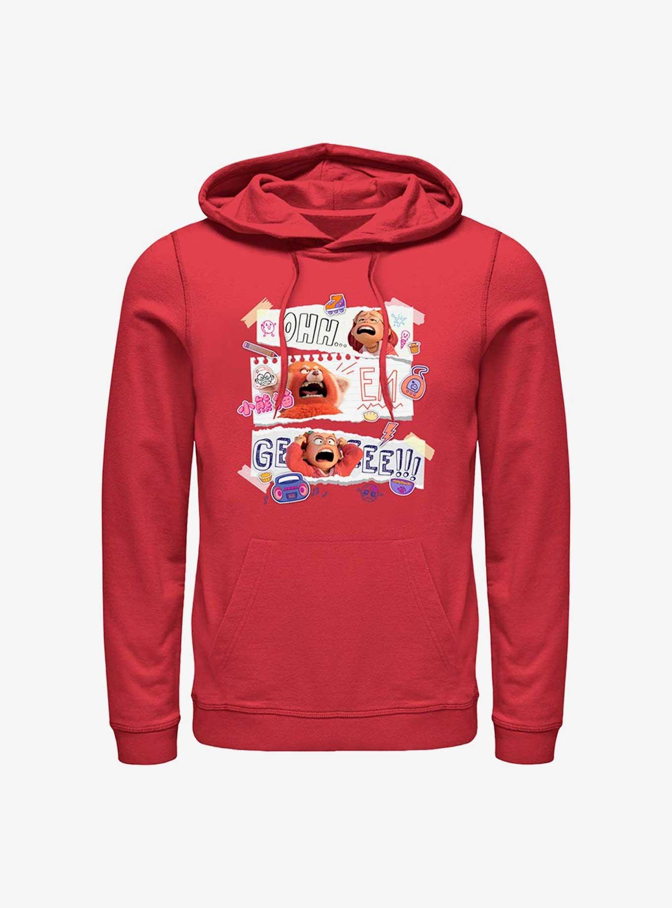 Disney Pixar Turning Red Oh Em Gee Hoodie, , hi-res