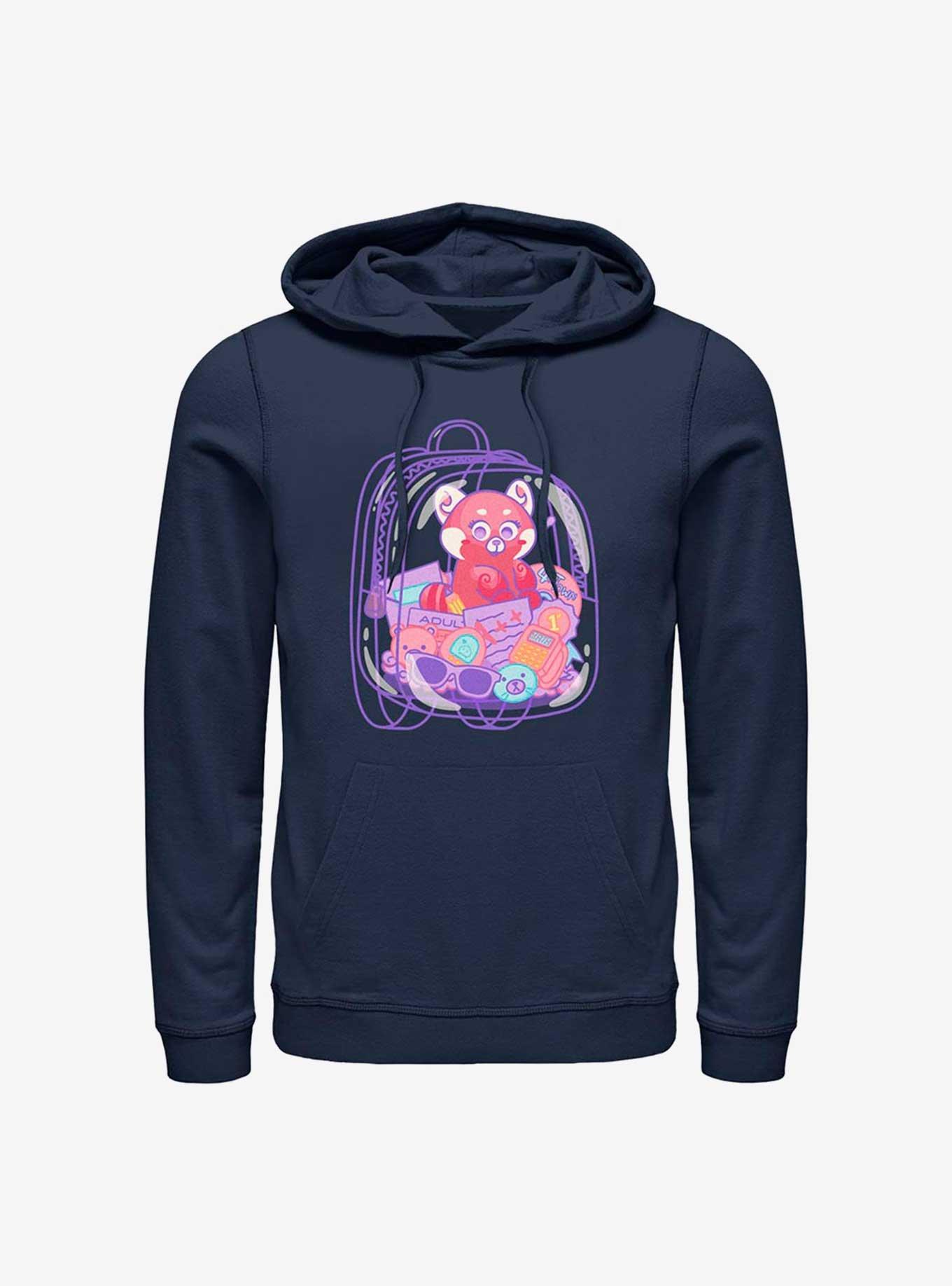 Disney Pixar Turning Red Panda Backpack Hoodie, , hi-res
