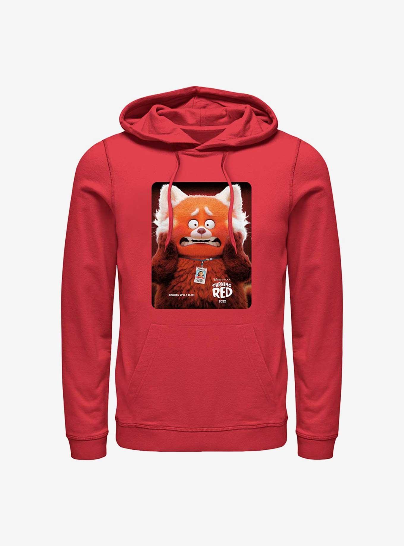 Disney Pixar Turning Red Panda Poster Hoodie, , hi-res