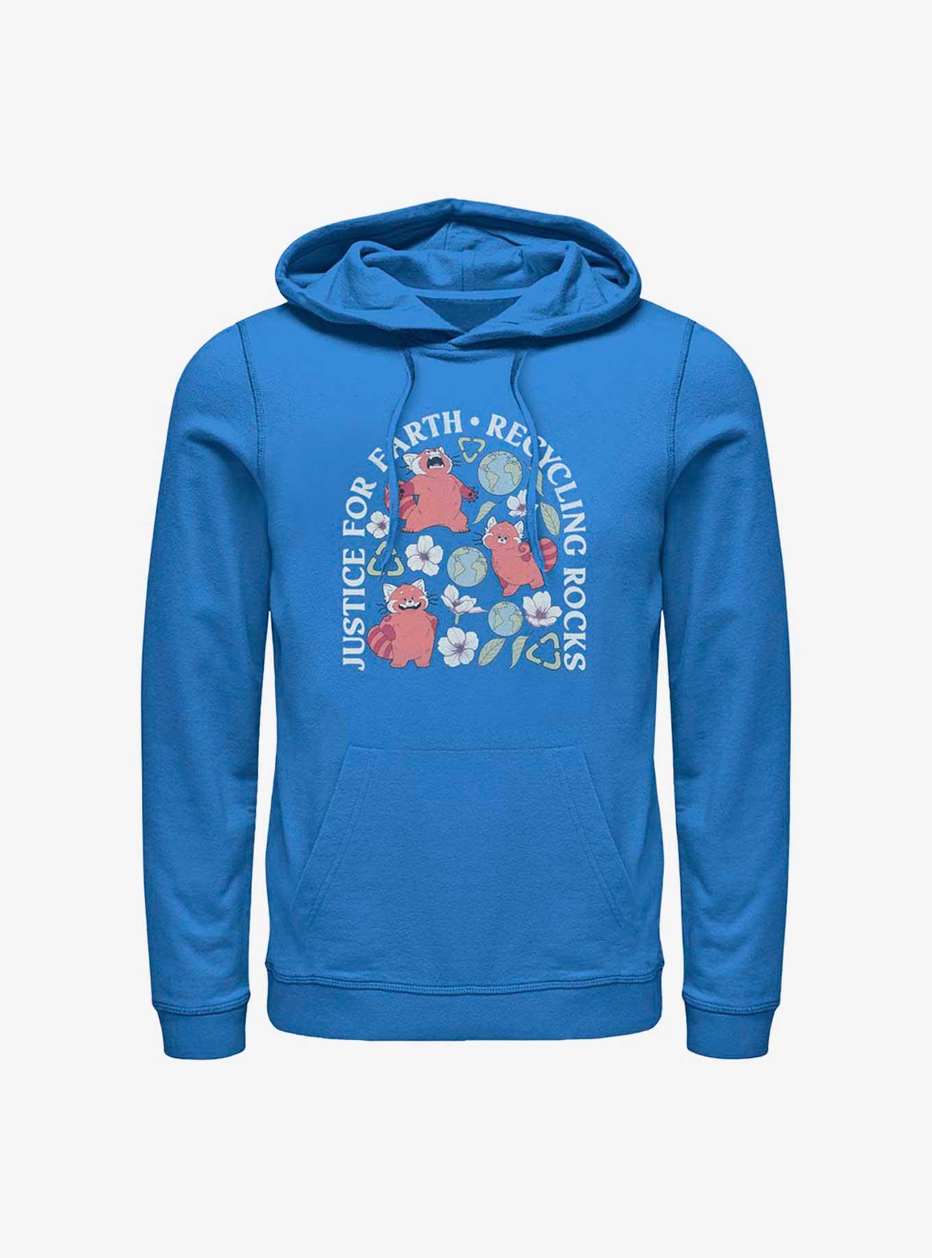 Disney Pixar Turning Red Recycling Rocks Hoodie, ROYAL, hi-res