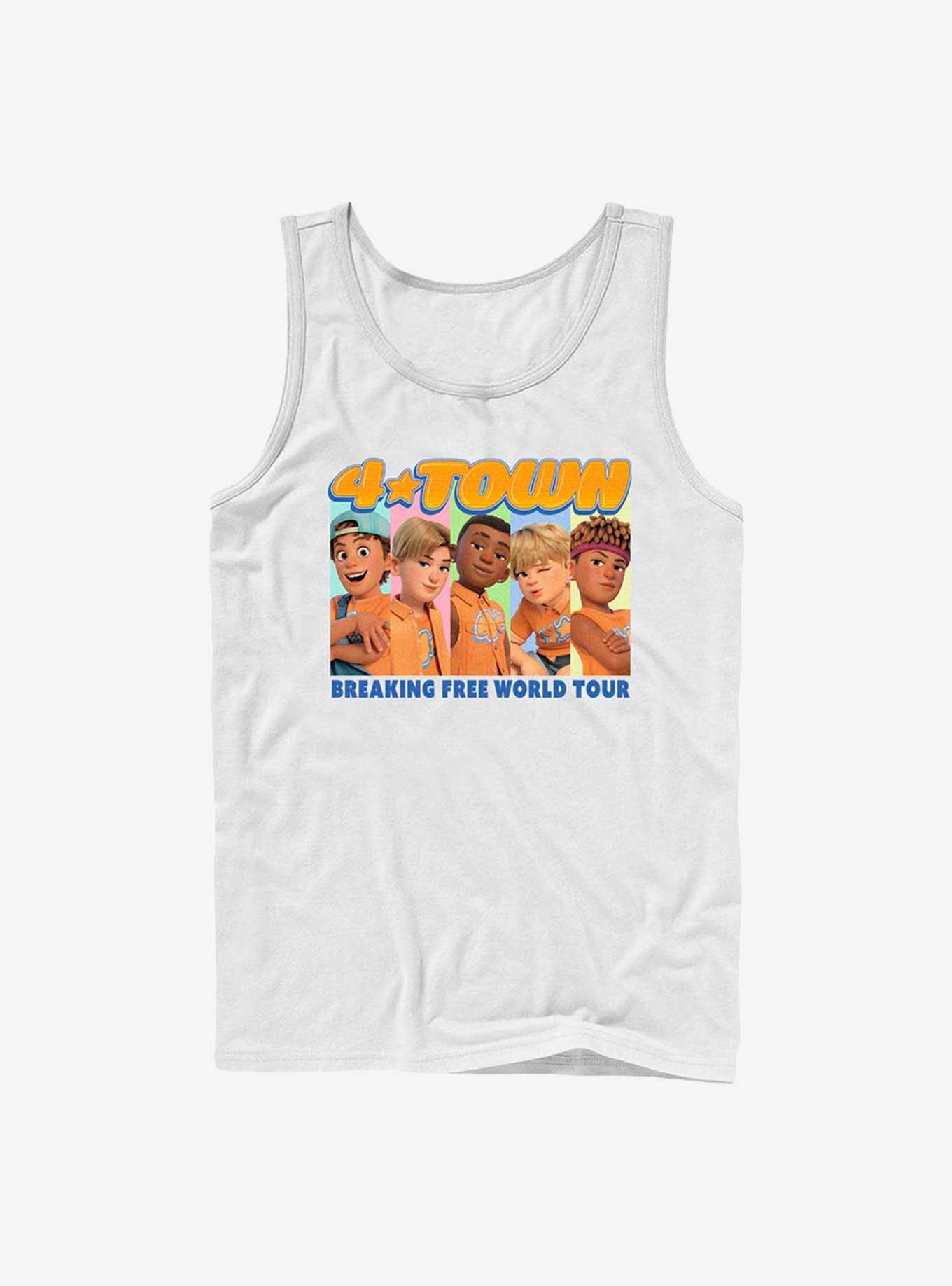 Disney Pixar Turning Red 4Town World Tour Tank, WHITE, hi-res