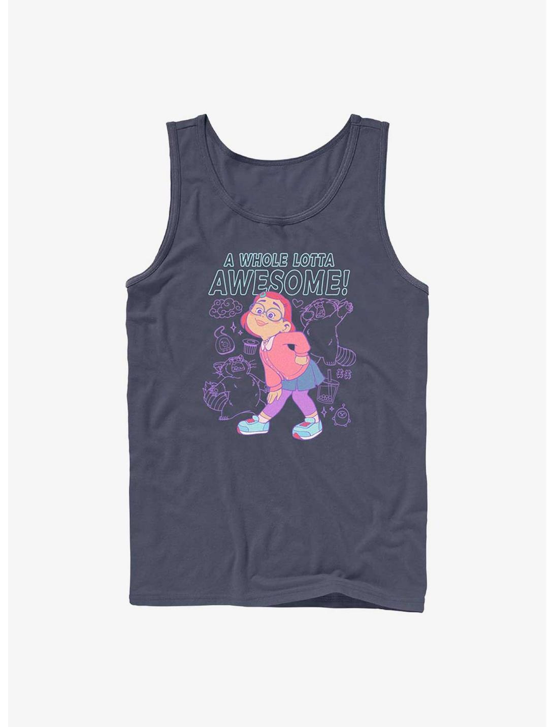 Disney Pixar Turning Red A Whole Lotta Awesome Tank, NAVY, hi-res