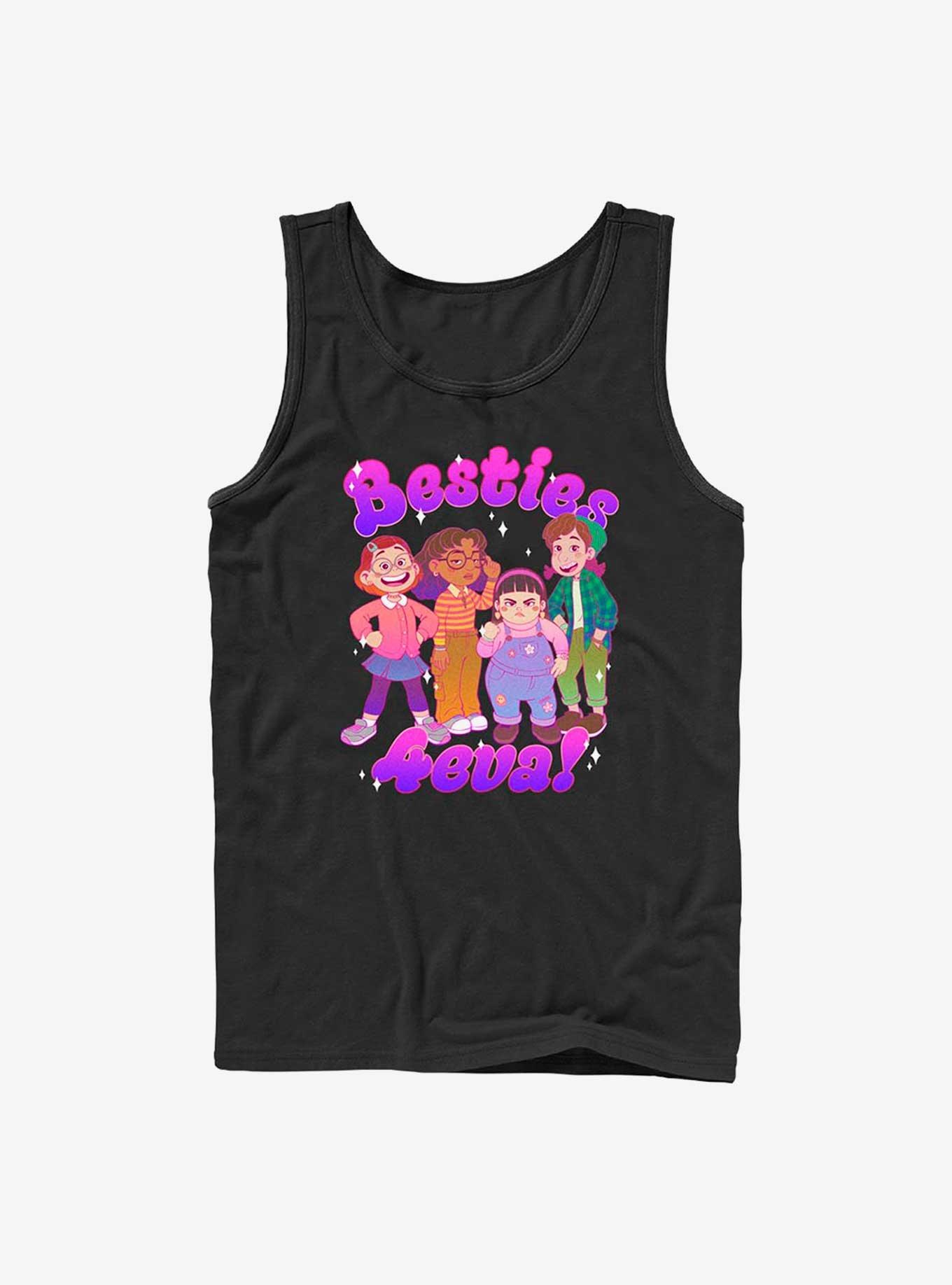 Disney Pixar Turning Red Besties 4 Eva Tank, BLACK, hi-res