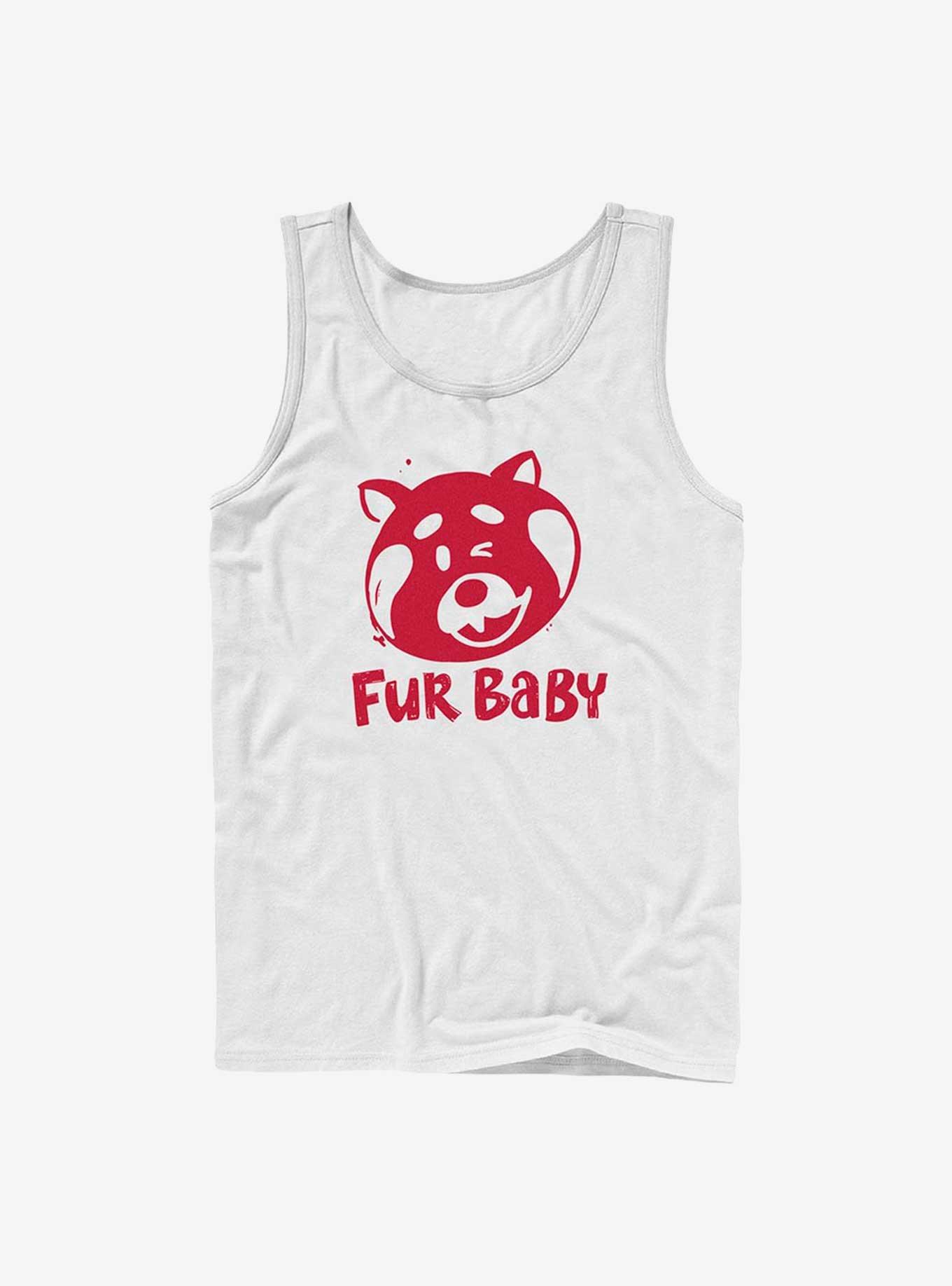 Disney Pixar Turning Red Fur Baby Tank, WHITE, hi-res