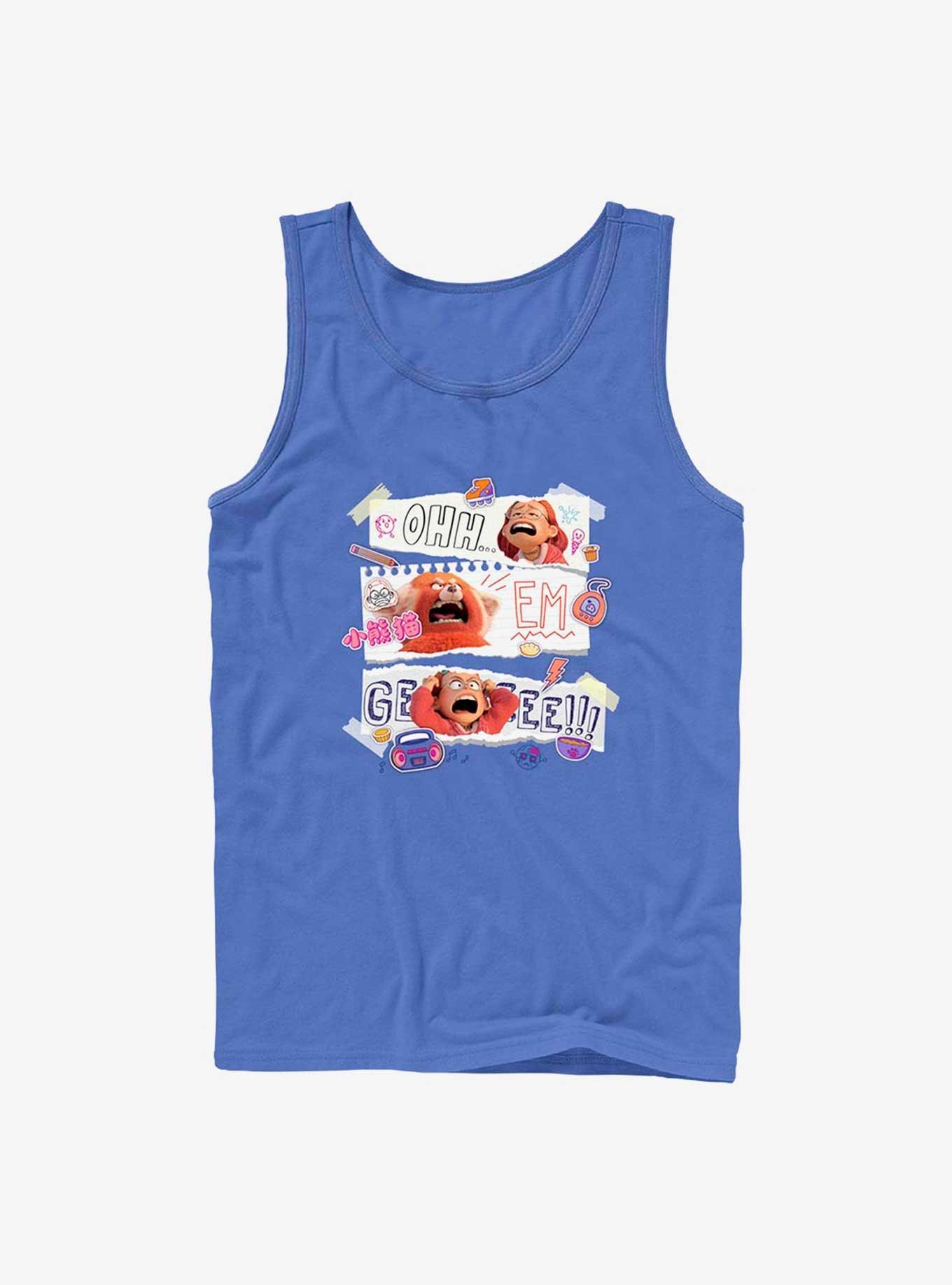 Disney Pixar Turning Red Oh Em Gee Tank, ROYAL, hi-res