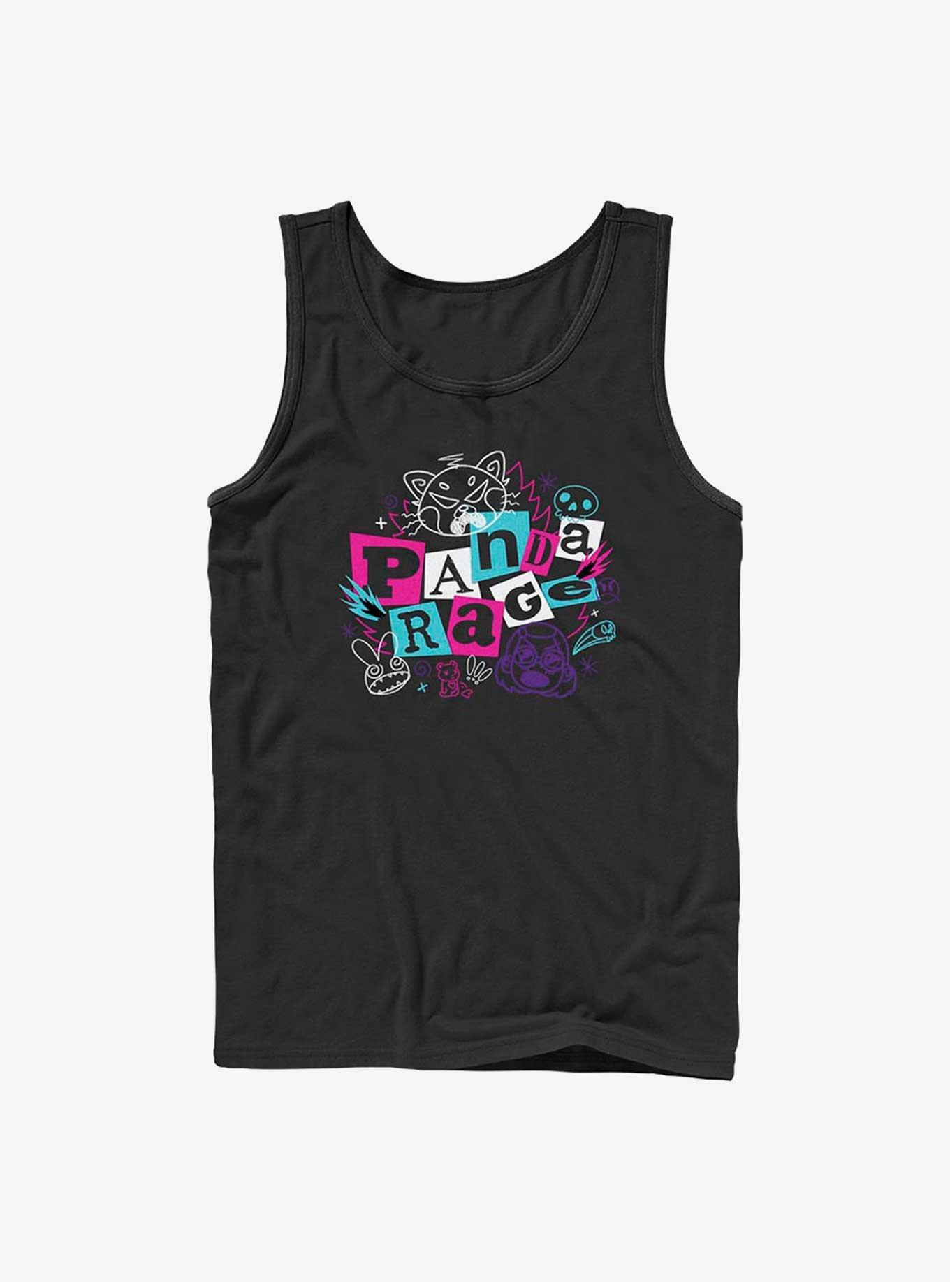 Disney Pixar Turning Red Panda Rage Tank, BLACK, hi-res