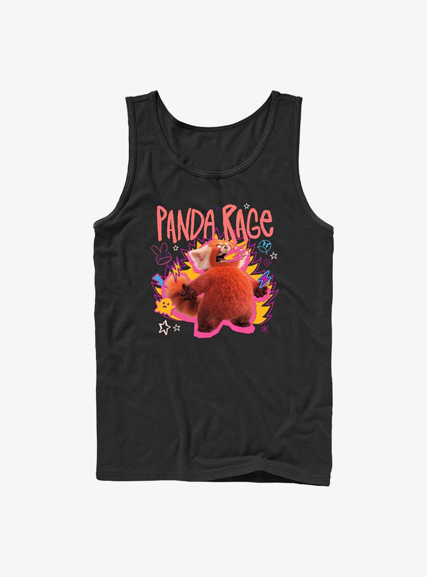 Disney Pixar Turning Red Panda Rage Tank, BLACK, hi-res