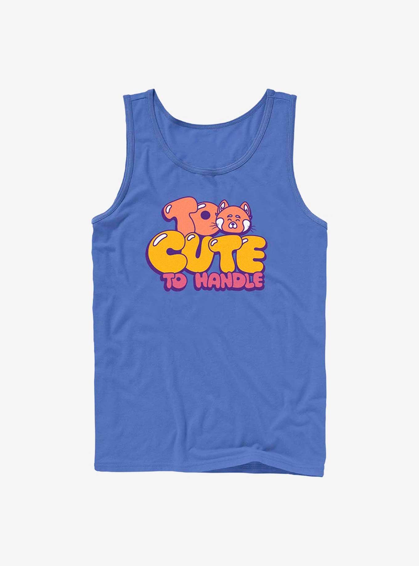 Disney Pixar Turning Red Too Cute Tank, ROYAL, hi-res