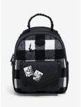 Our Universe Disney The Nightmare Before Christmas Jack Skellington & Sally Plaid Mini Backpack - BoxLunch Exclusive, , hi-res