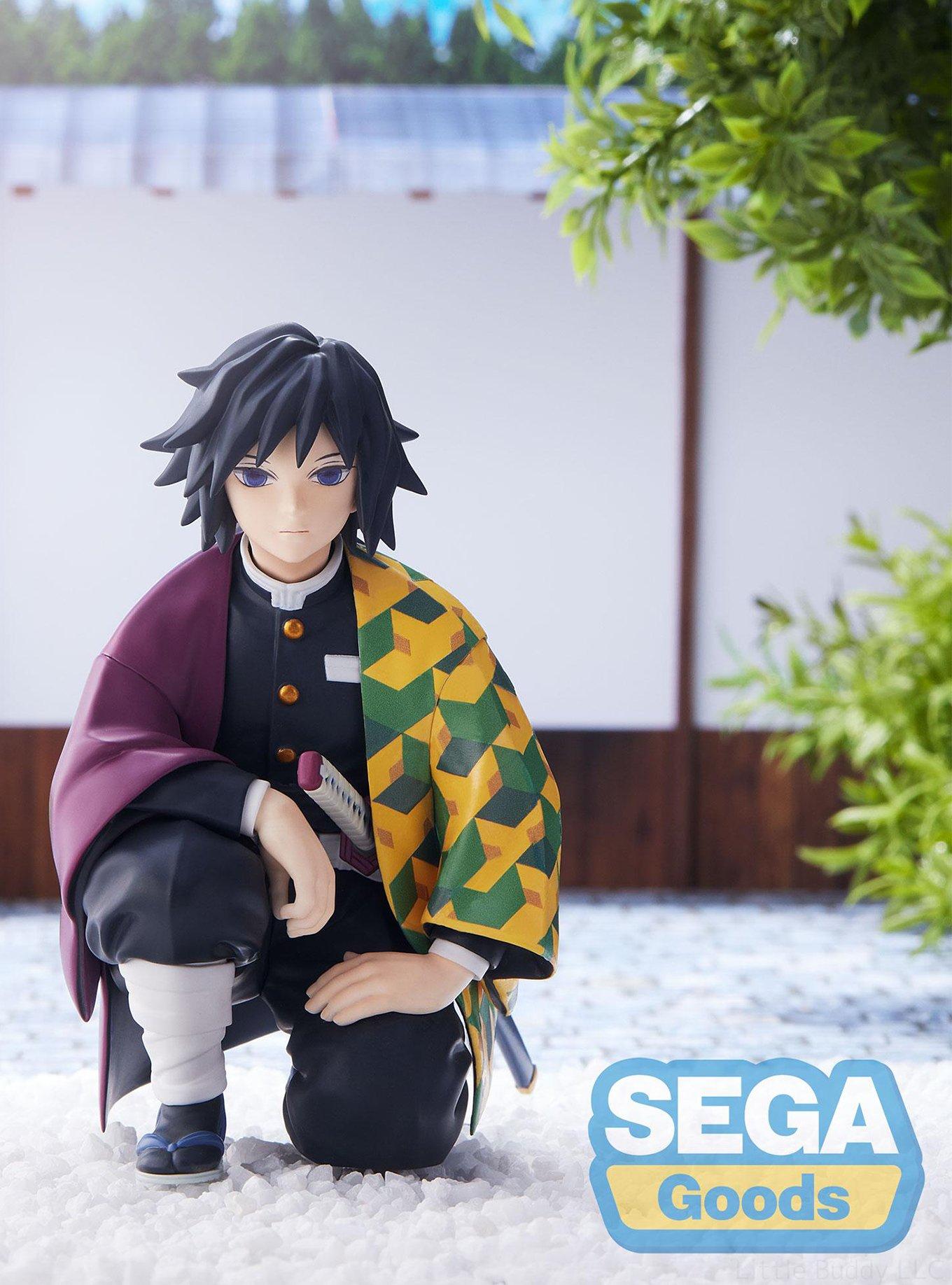 Sega Demon Slayer: Kimetsu no Yaiba Perching Giyu Tomioka Figure (Hashira Meeting Ver.), , hi-res