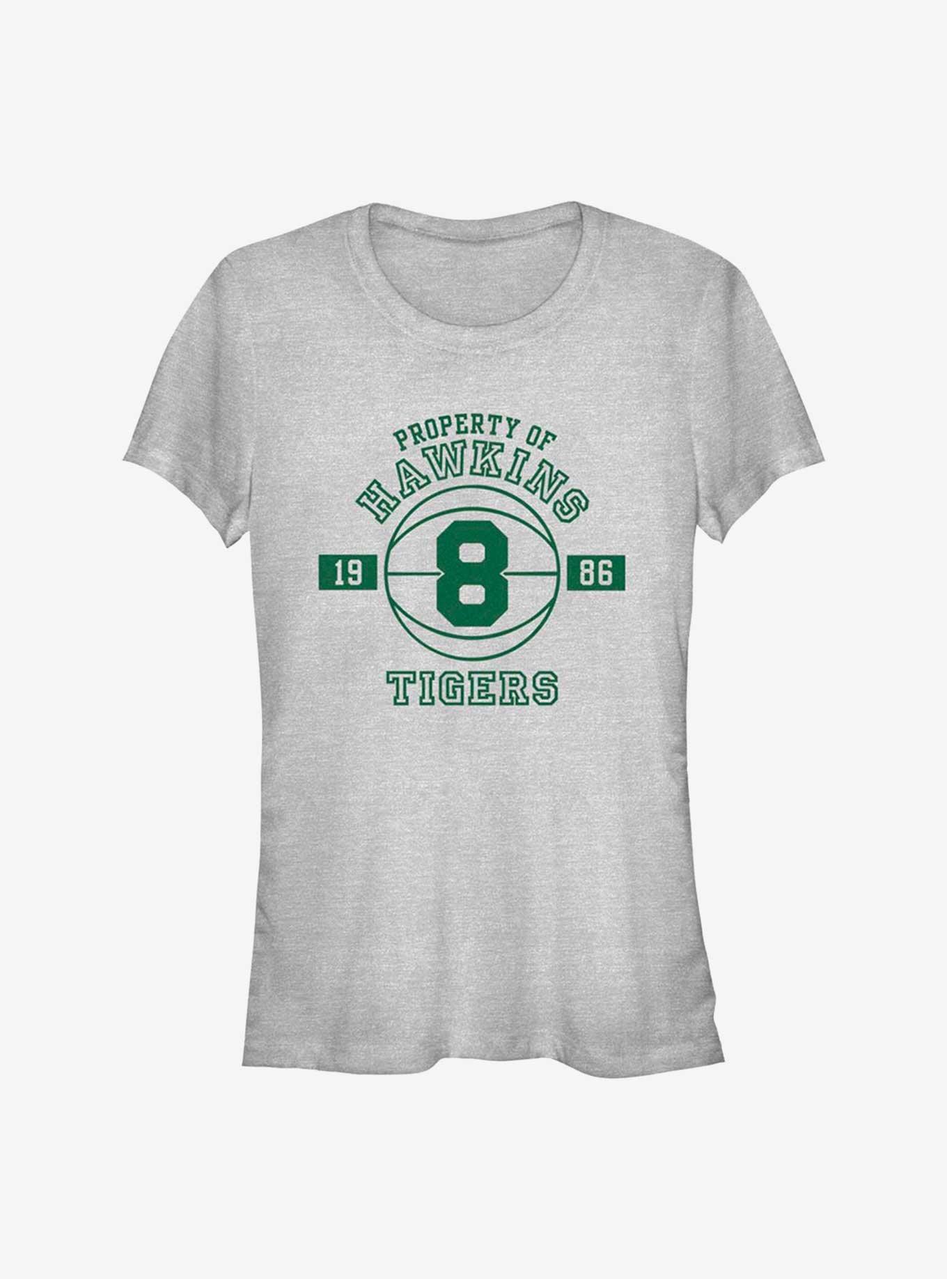Stranger Things Property Of Hawkins Tigers Girls T-Shirt, , hi-res