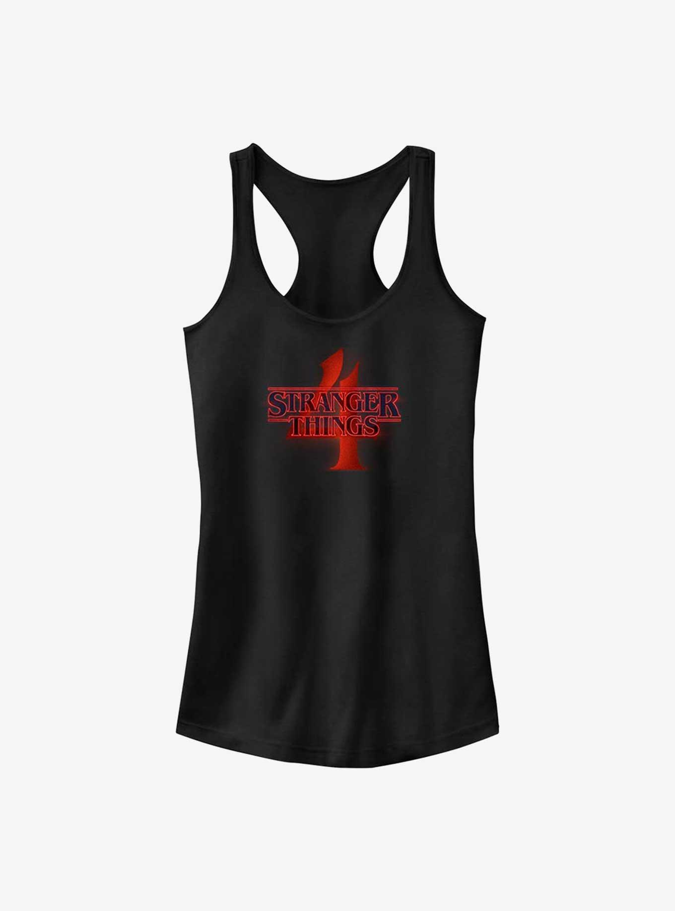 Stranger Things Logo Girls Tank