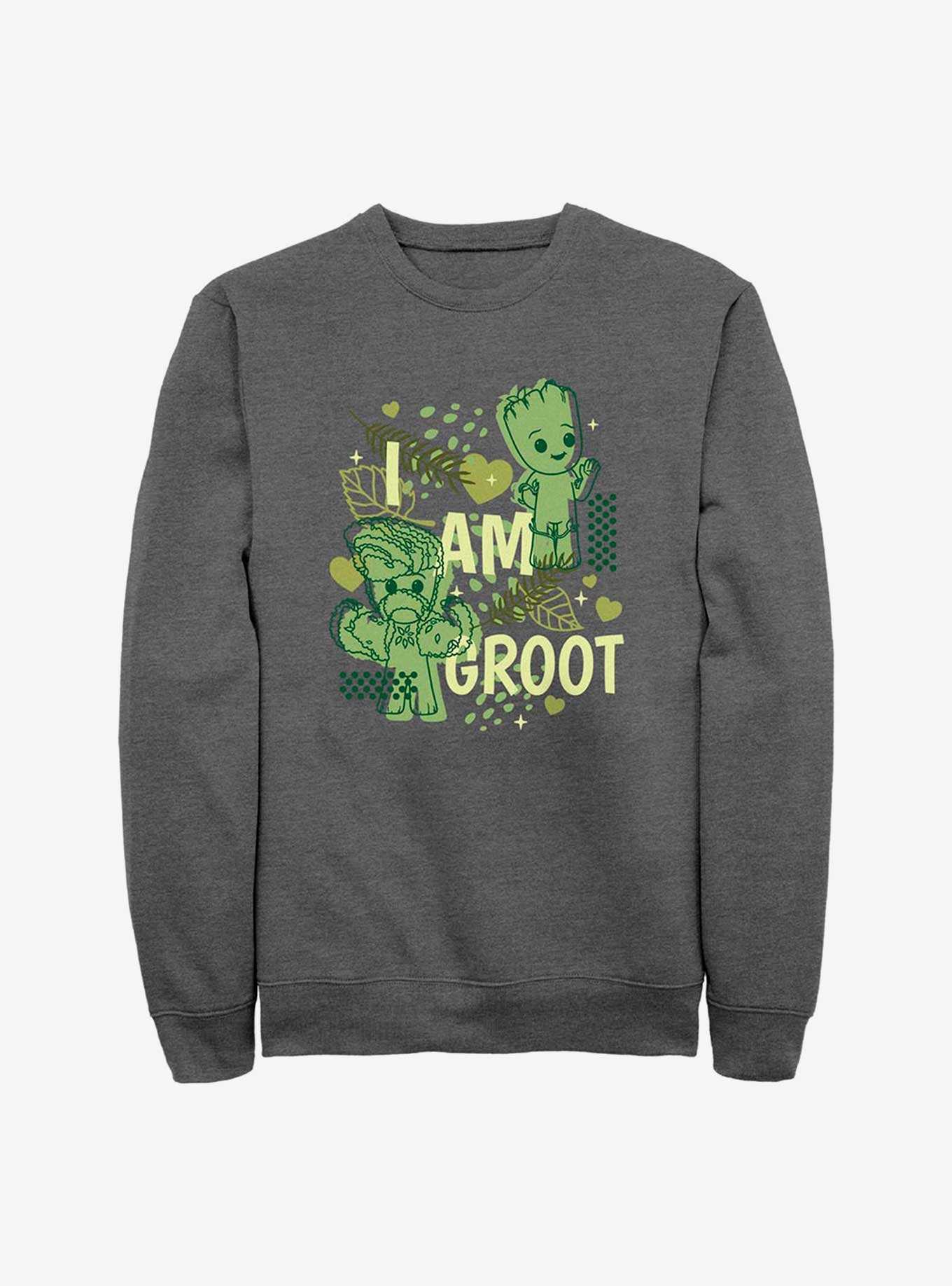 Marvel Guardians of the Galaxy Cutesy Groot Sweatshirt, , hi-res