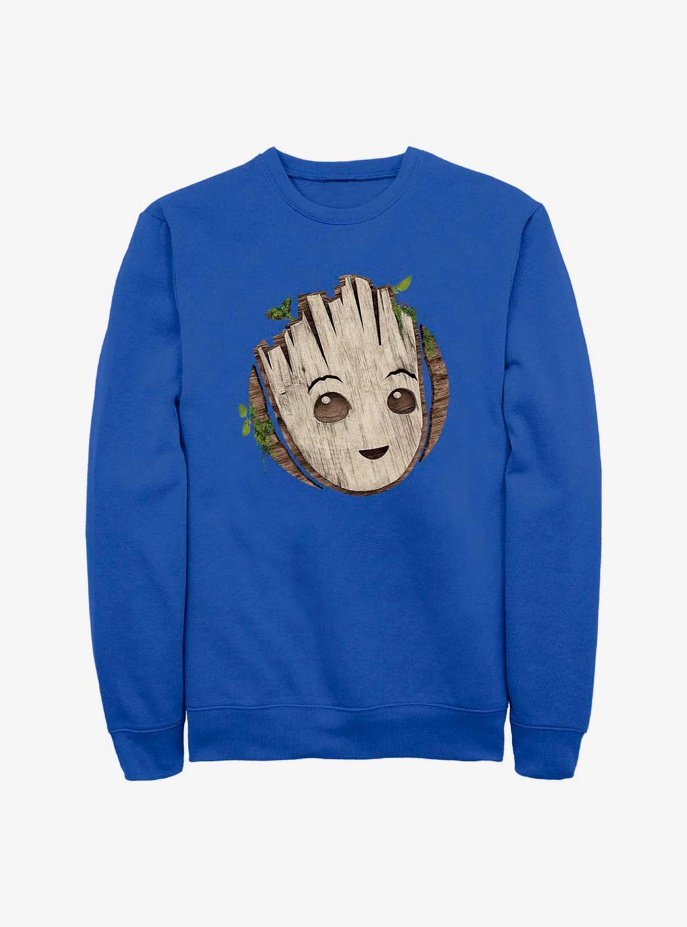 Marvel Guardians of the Galaxy Groot Head Sweatshirt, , hi-res