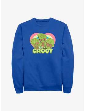 Marvel Guardians of the Galaxy Groot Hearts Sweatshirt, , hi-res