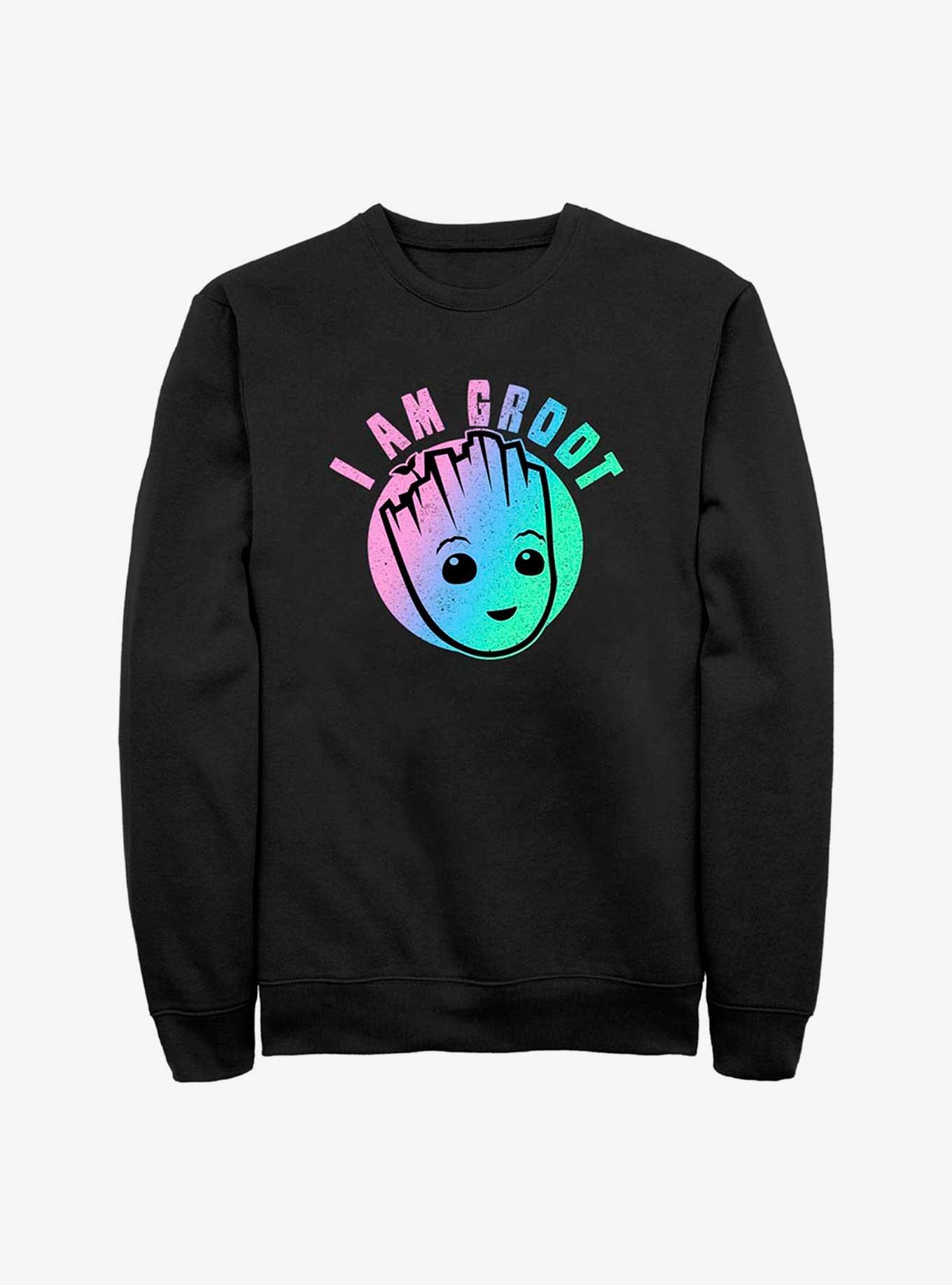Marvel Guardians of the Galaxy Rainbow Groot Sweatshirt, , hi-res