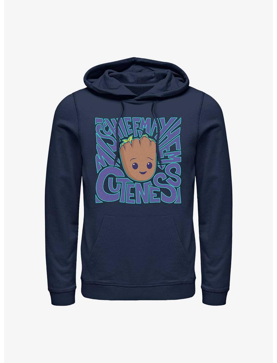 Marvel Guardians of the Galaxy Cuteness Overload Hoodie, NAVY, hi-res