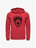 Marvel Guardians of the Galaxy Guardians Emblem Hoodie, RED, hi-res
