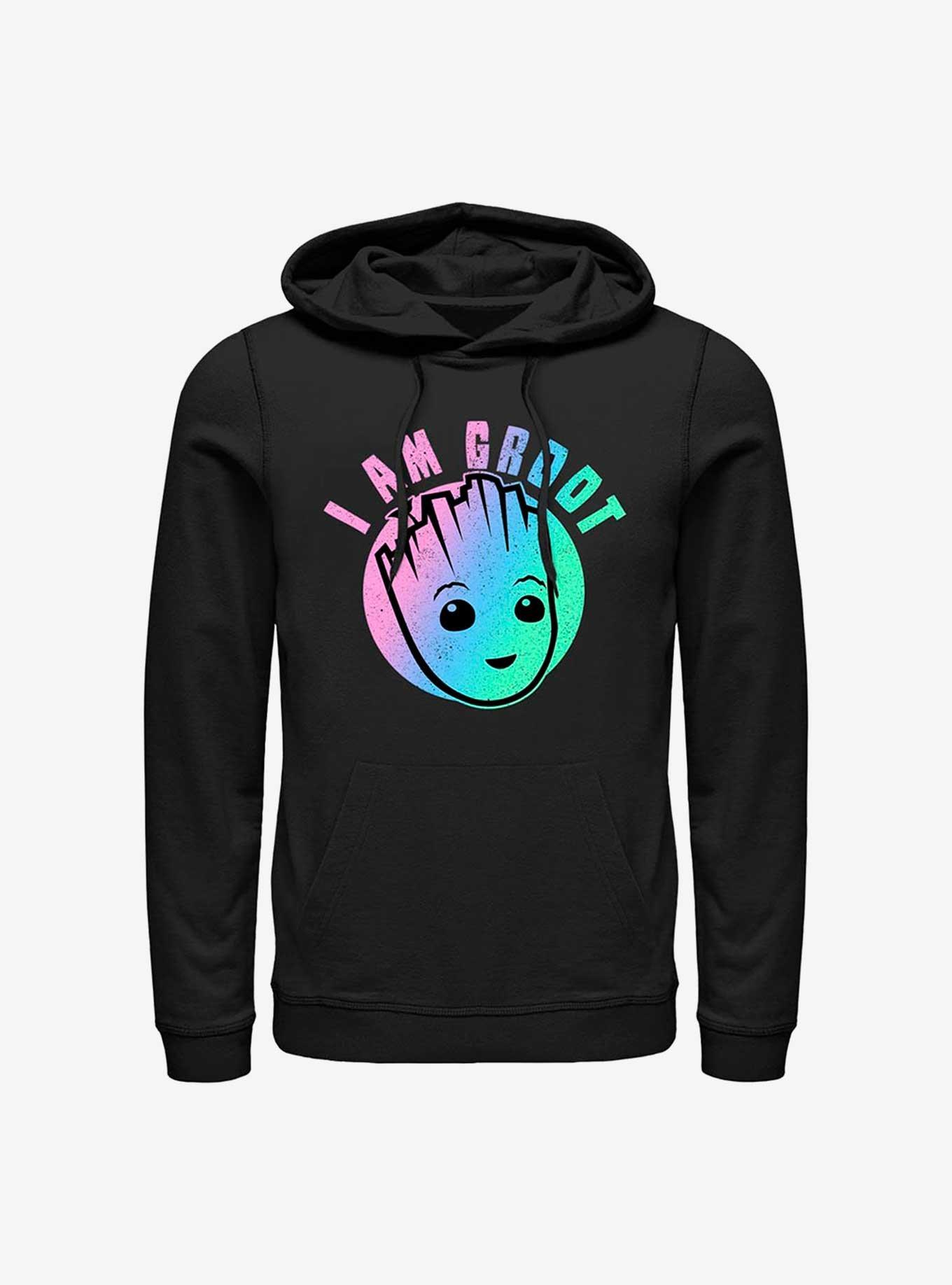 Marvel Guardians of the Galaxy Rainbow Groot Hoodie, , hi-res