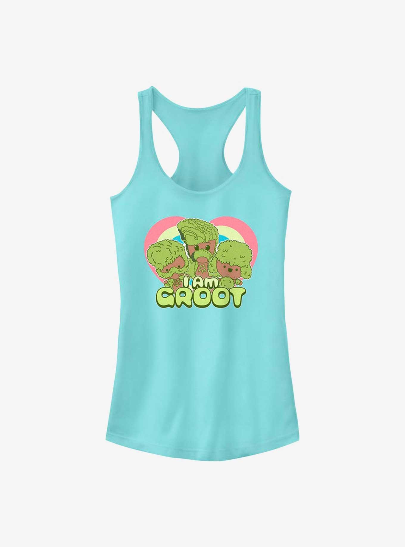 Marvel Guardians of the Galaxy Groot Hearts Girls Tank, CANCUN, hi-res