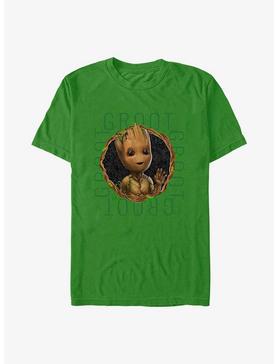 Marvel Guardians of the Galaxy Groot Focus T-Shirt, KELLY, hi-res