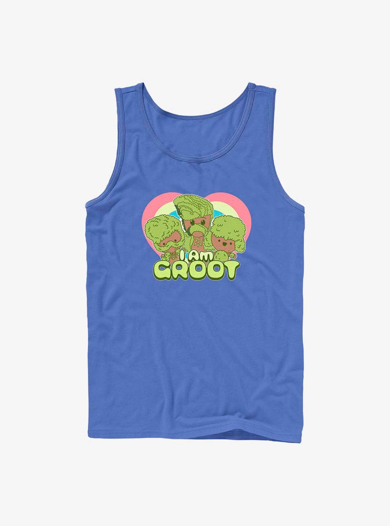 Marvel Guardians of the Galaxy Groot Hearts Tank, ROYAL, hi-res