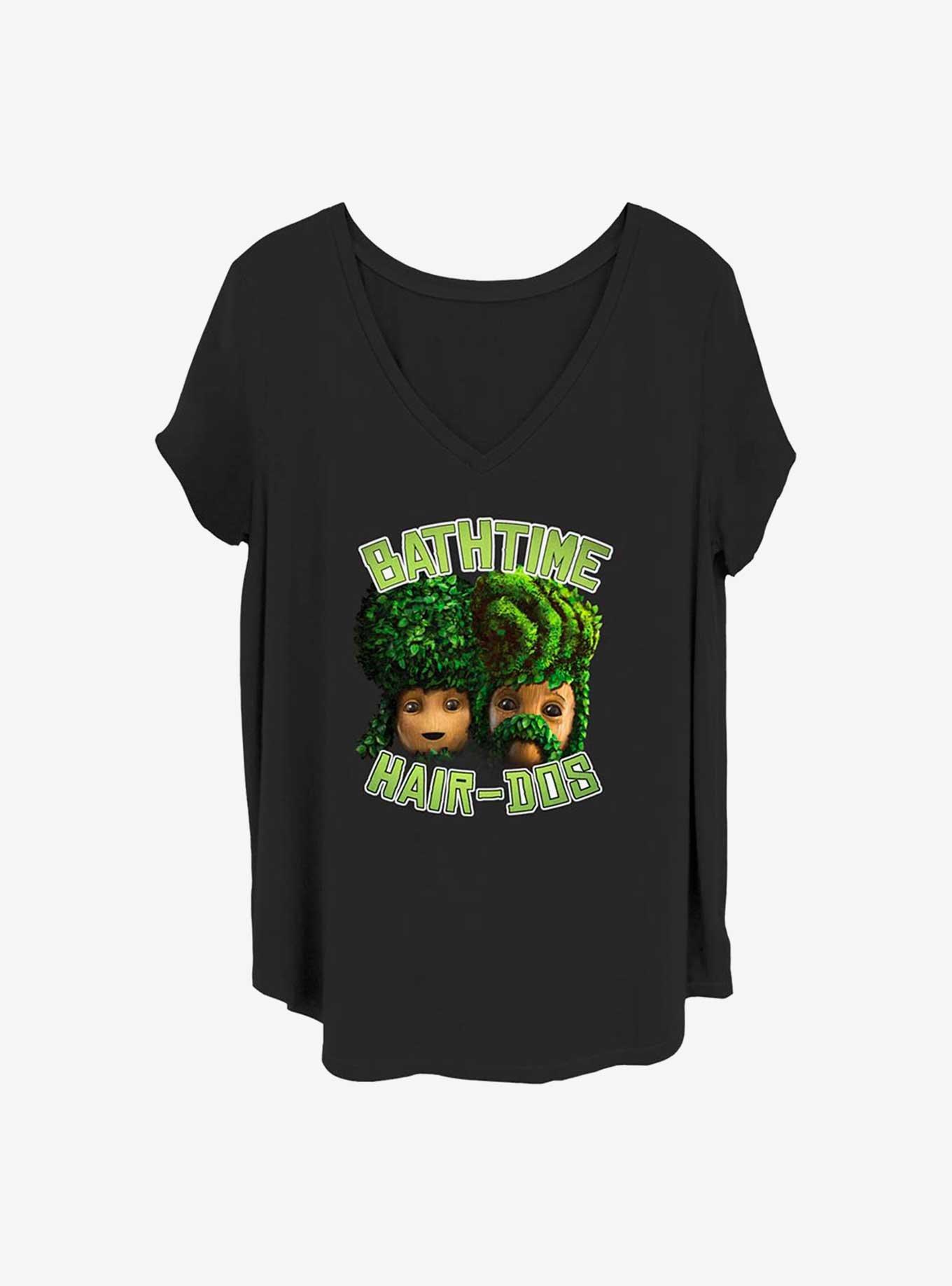 Marvel Guardians of the Galaxy Bath Hairdo Girls T-Shirt Plus Size