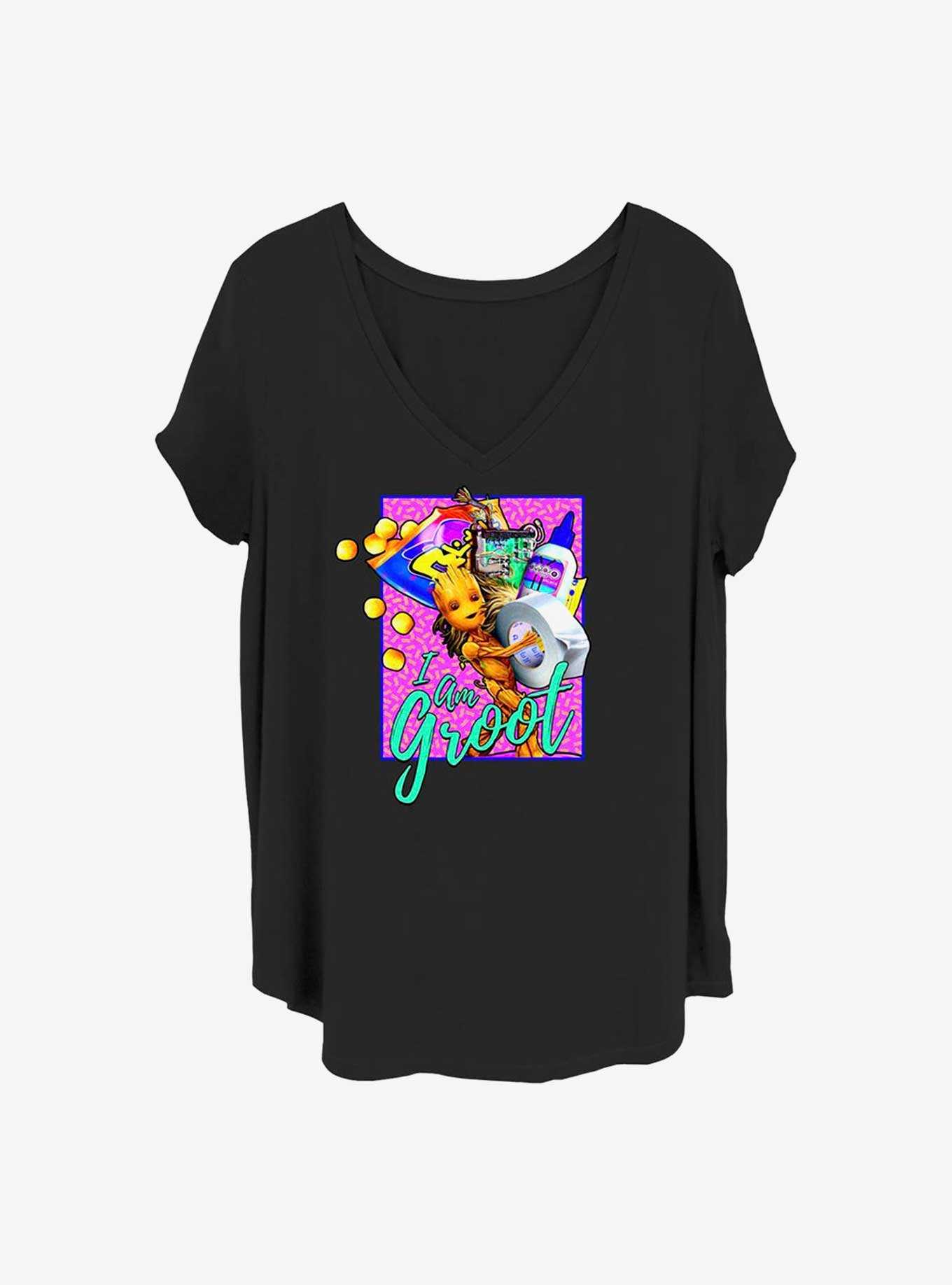 Marvel Guardians of the Galaxy Rad Groot Girls T-Shirt Plus Size, , hi-res