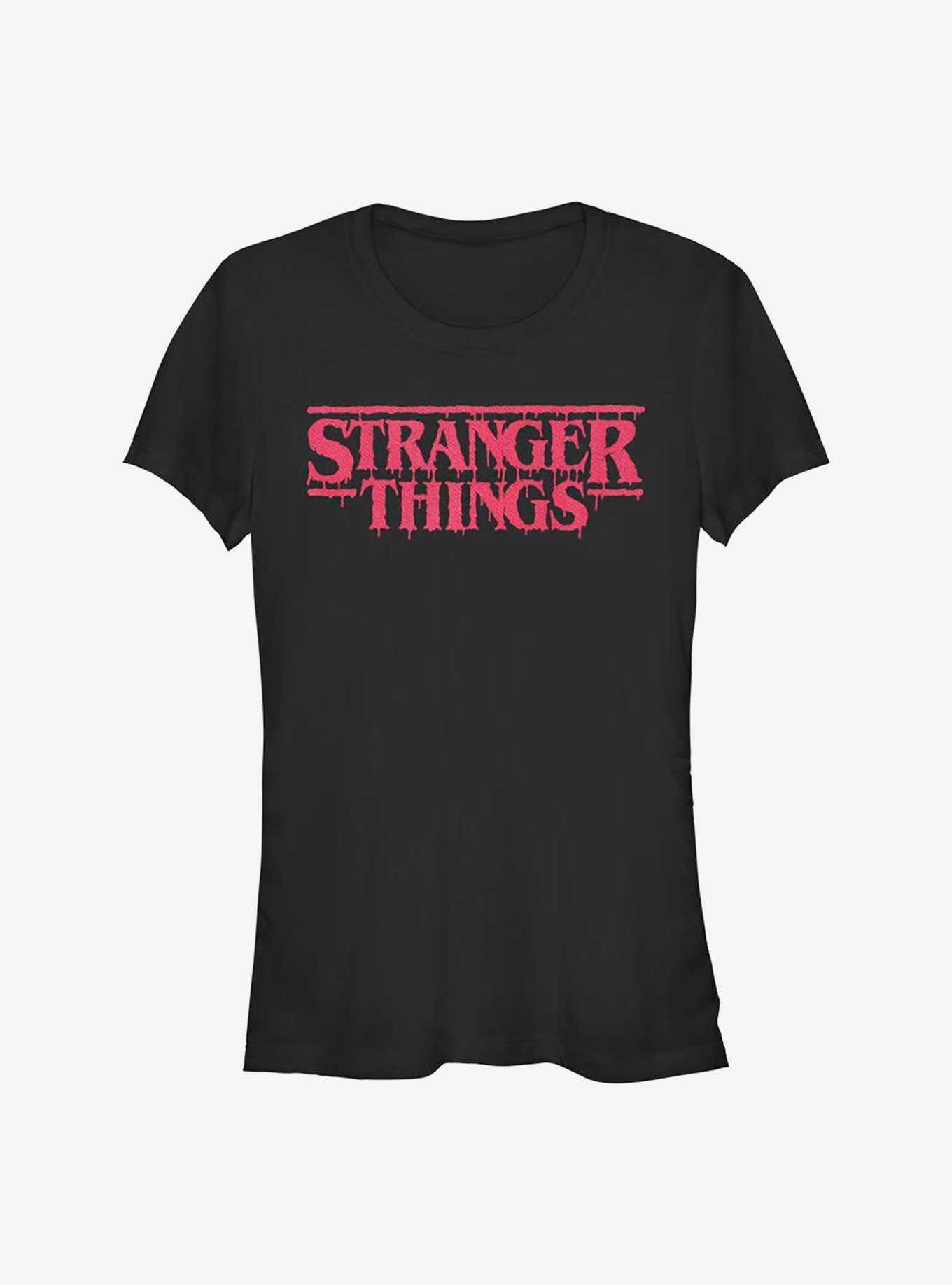Stranger Things Drippy Logo Girls T-Shirt, , hi-res