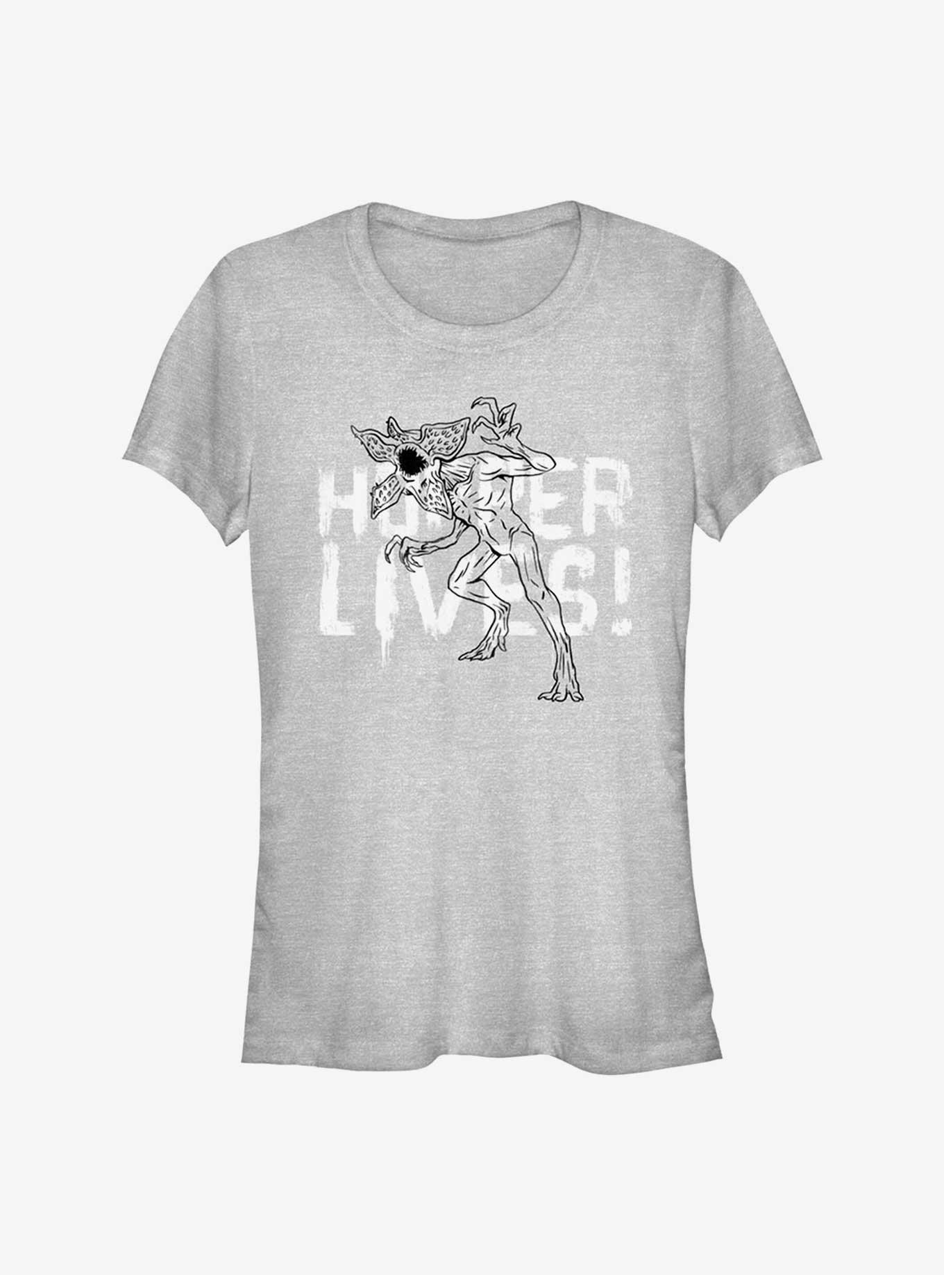 Stranger Things Hopper Lives Girls T-Shirt, , hi-res