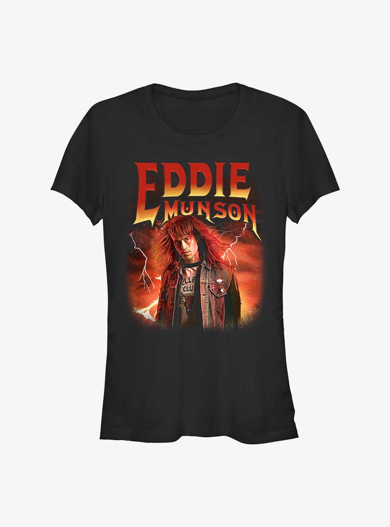 Stranger Things Tee - Cosplay Shirt, Eddie Munson, Black T-Shirt