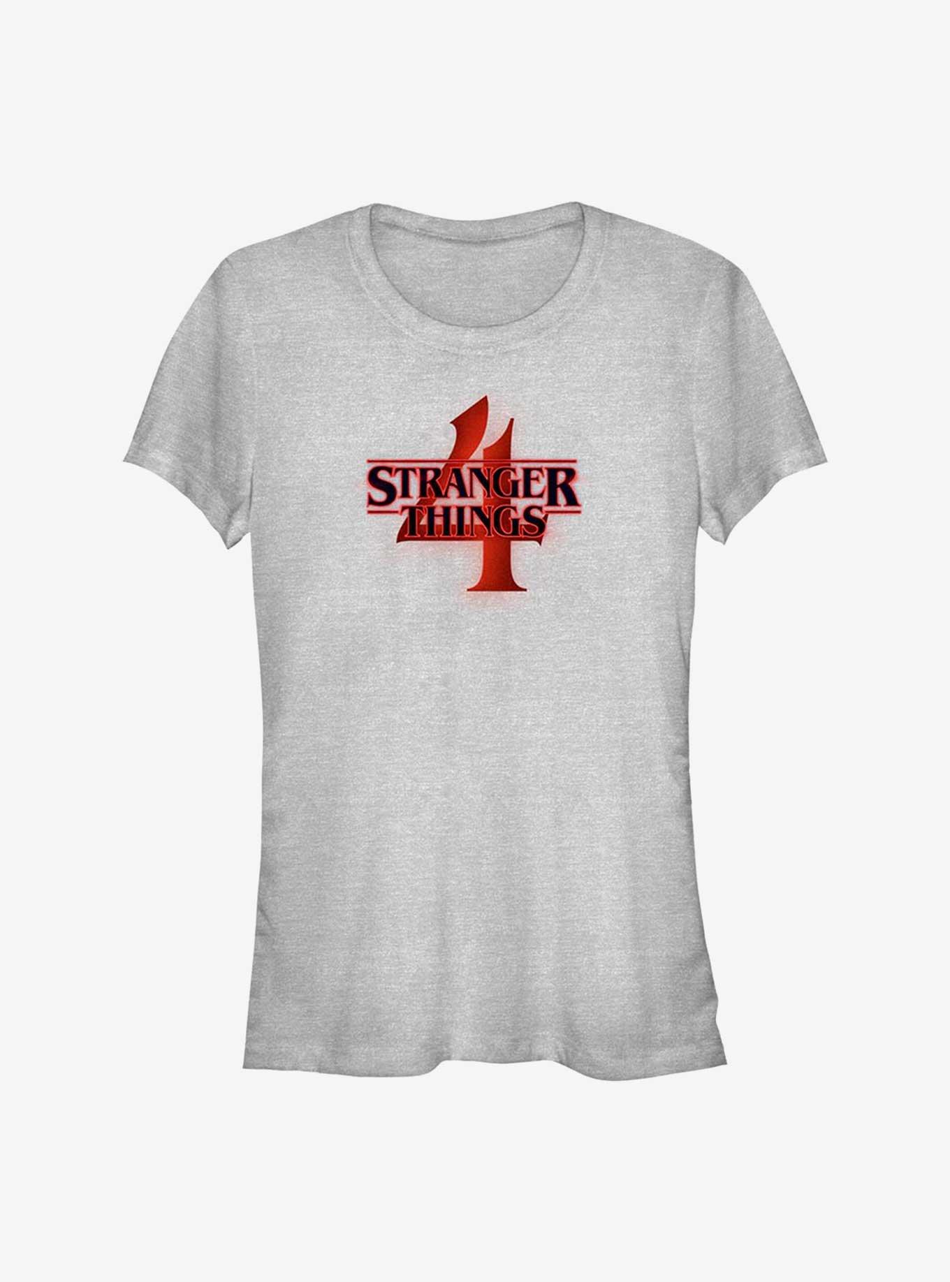 Stranger Things Season 4 Logo Girls T-Shirt, , hi-res